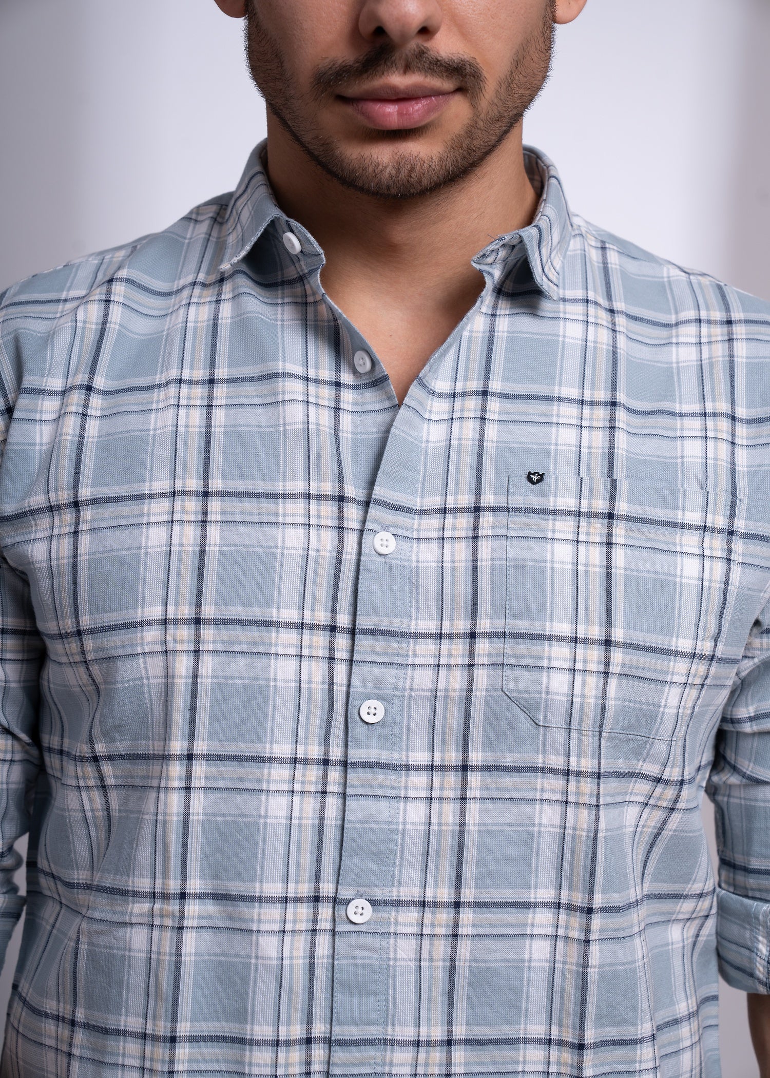 Classic Check Shirt for Men | Versatile Casual Wear