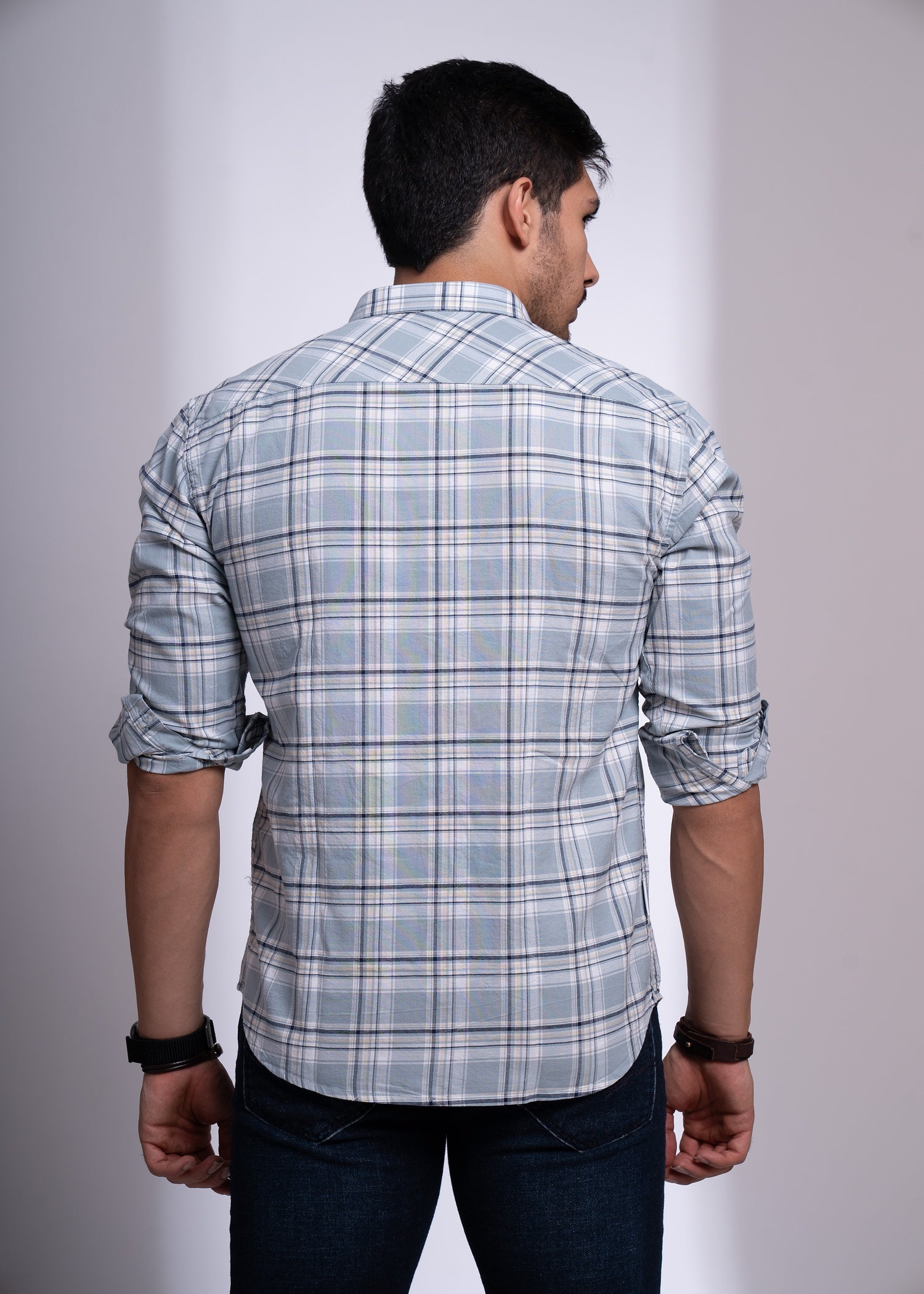 Classic Check Shirt for Men | Versatile Casual Wear