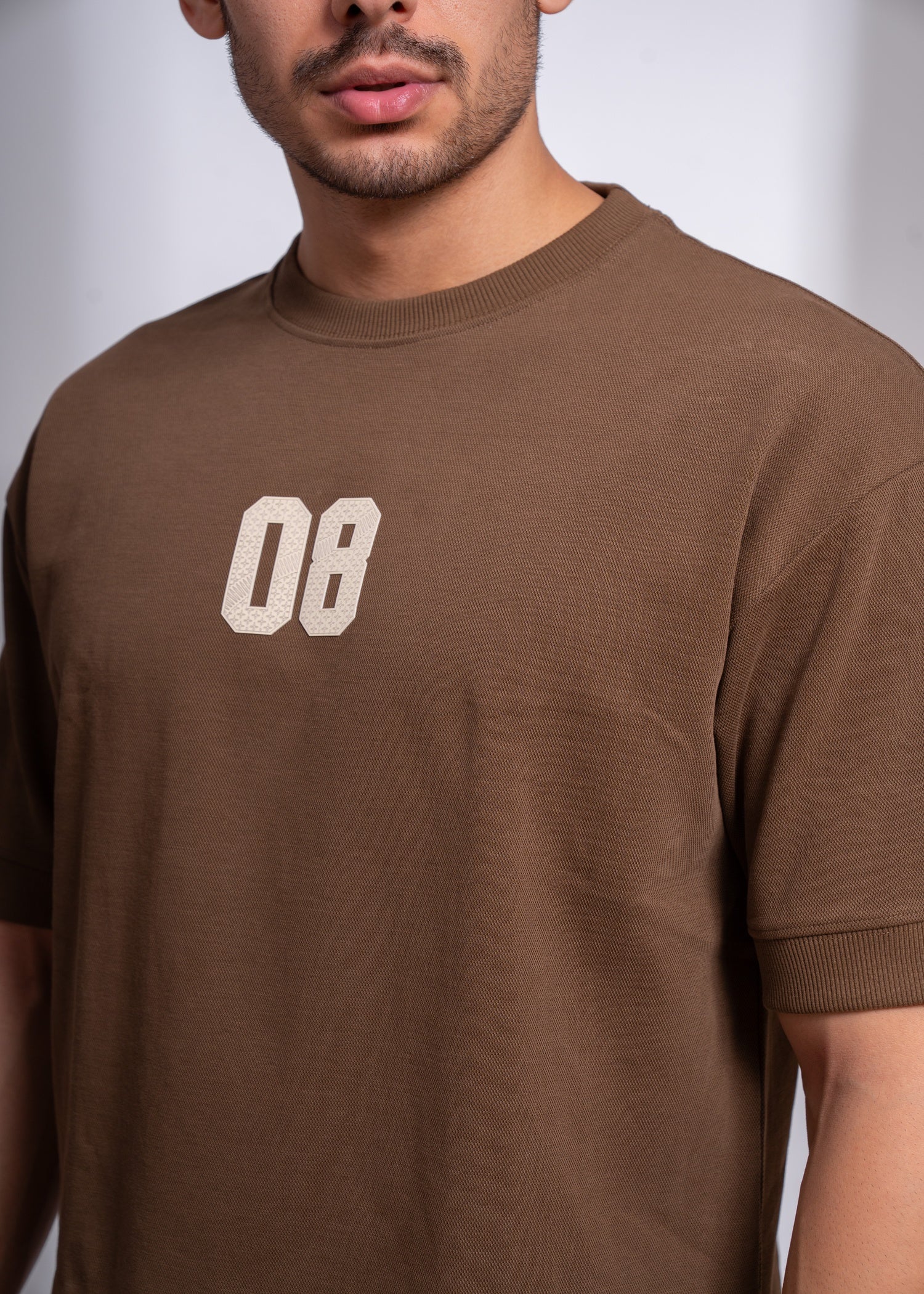 Oversized Number Print T-Shirt for Men | Casual Streetwear Tee