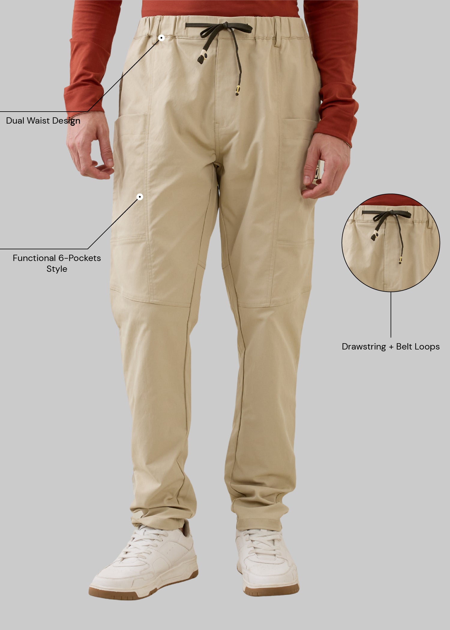 Nostrum Karmic Relaxed Fit Cargo