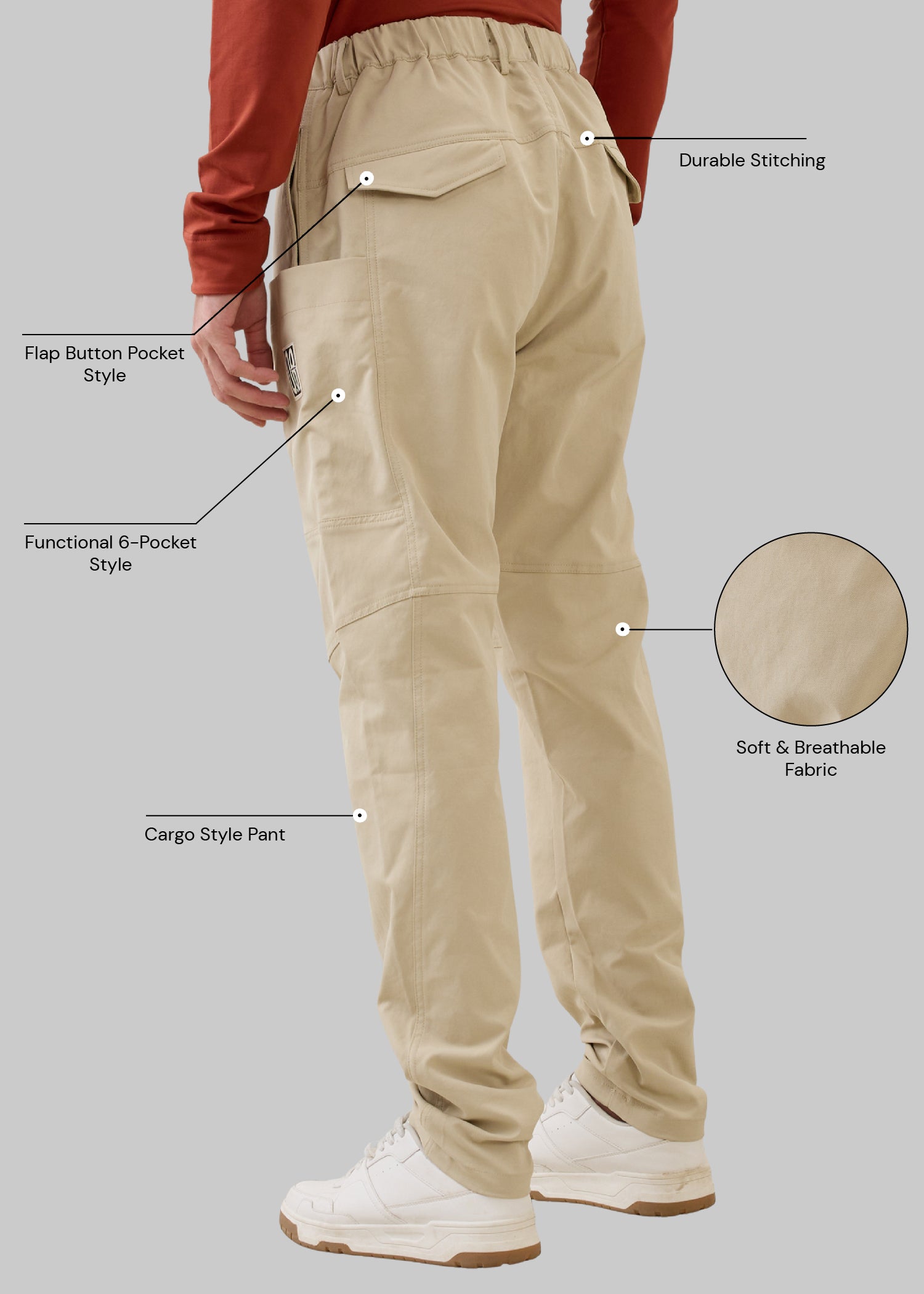 Nostrum Karmic Relaxed Fit Cargo