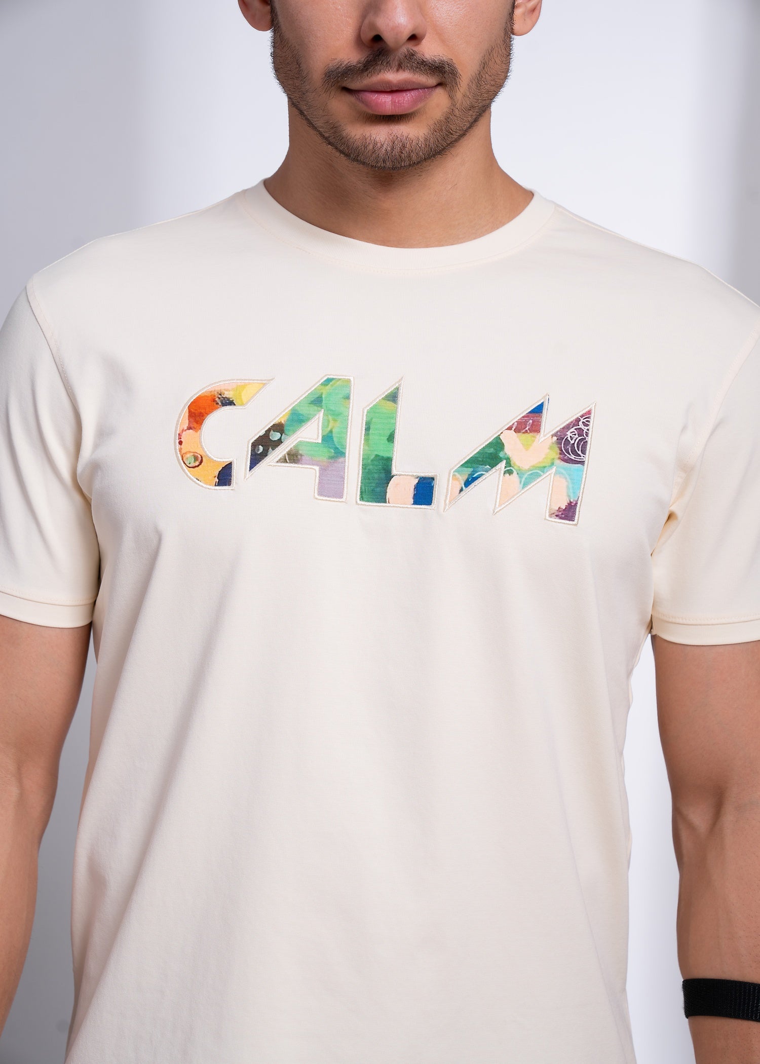 Laconic Round Neck T-Shirt for Men | Minimal Everyday Style