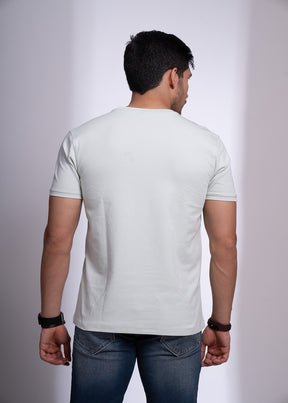 Laconic Round Neck T-Shirt for Men | Minimal Everyday Style