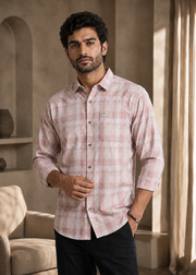 Lightning Checked Casual Shirt