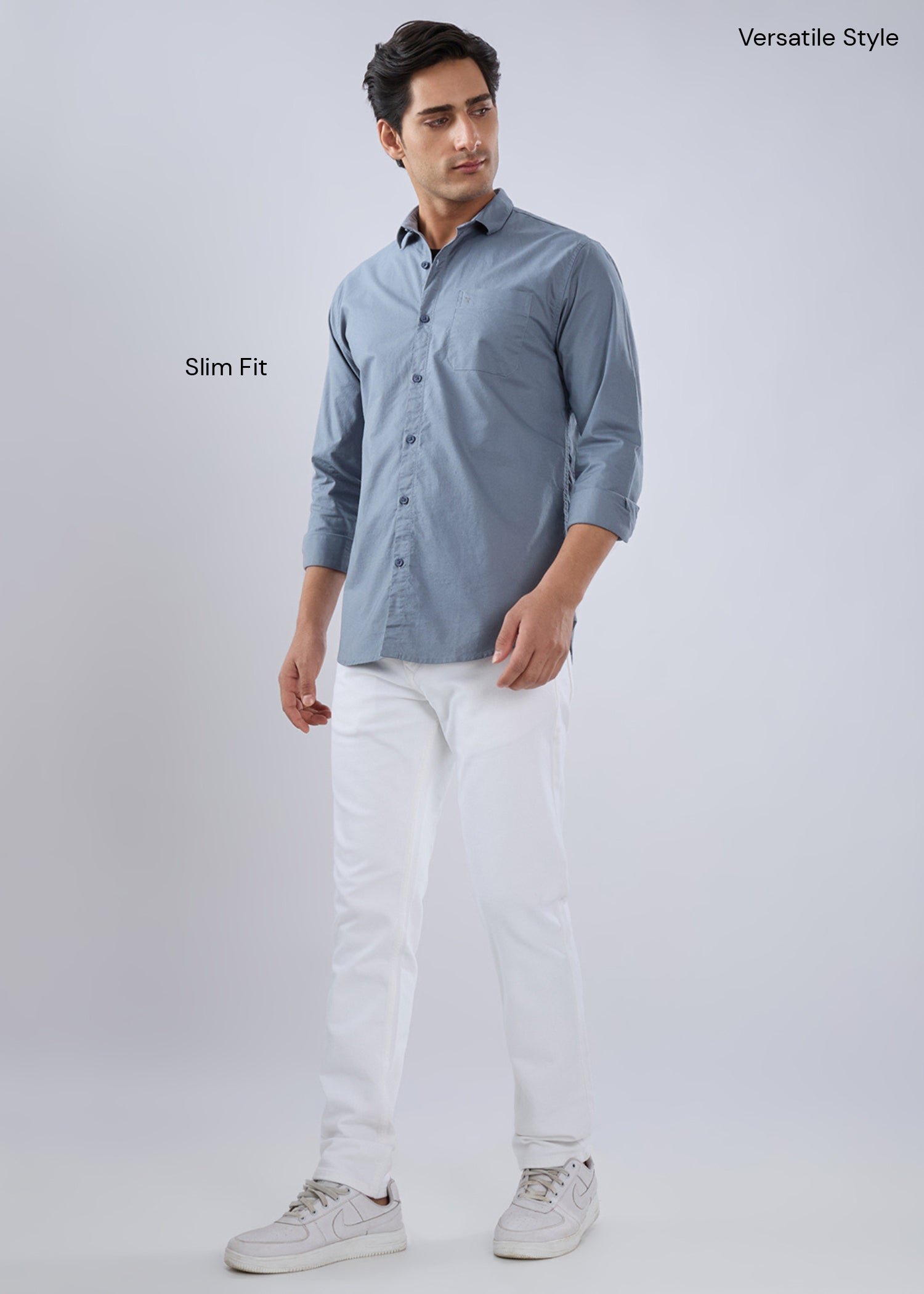 Munch Solid Full Sleeve Shirt