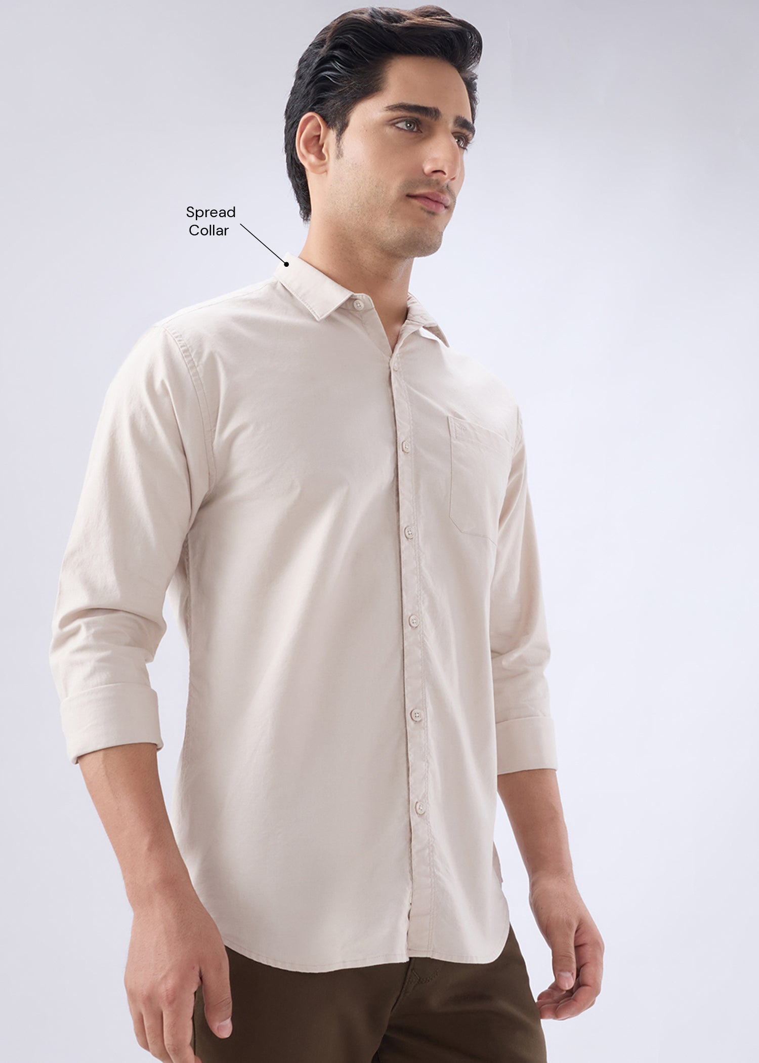 Munch Solid Full Sleeve Shirt