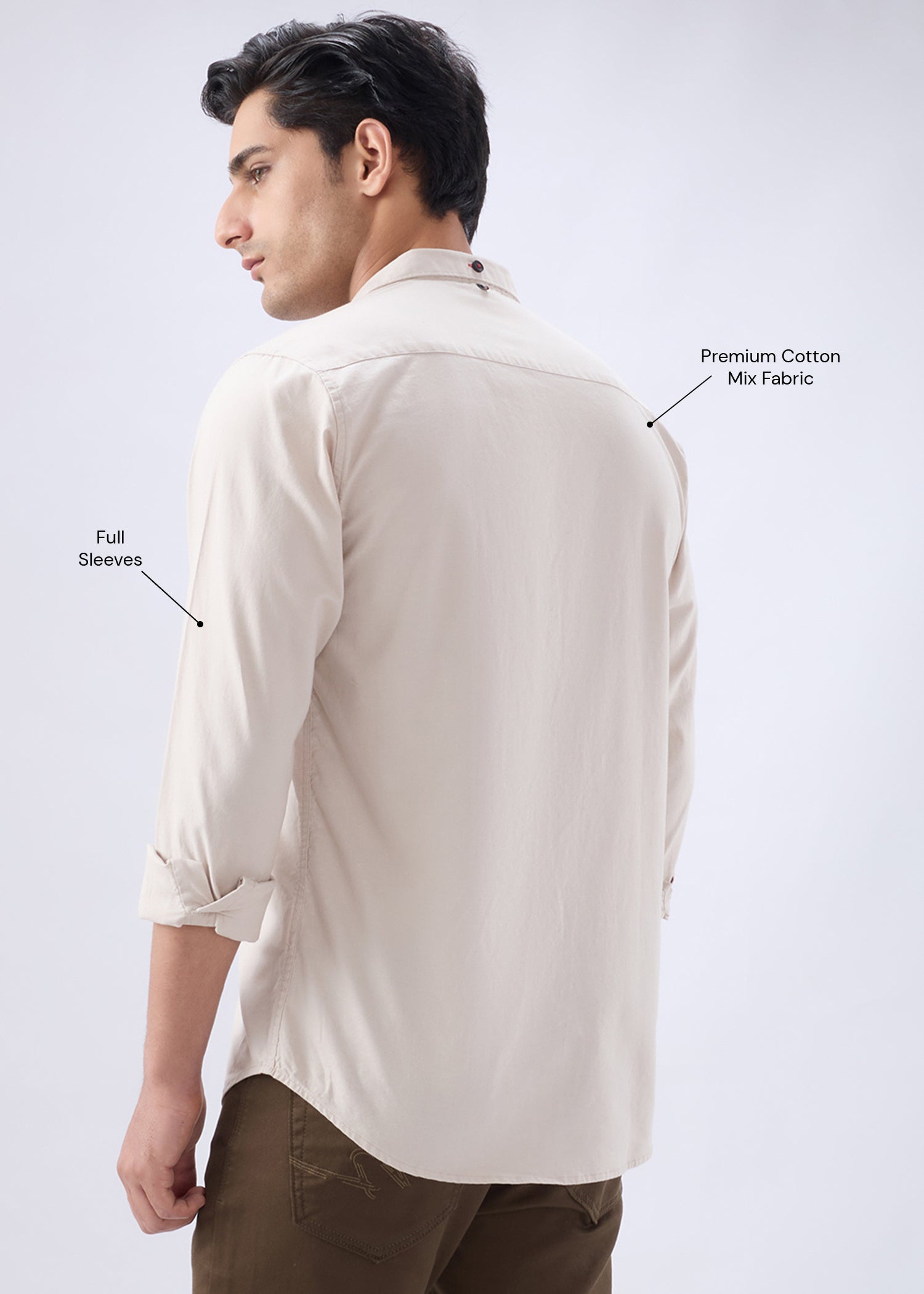 Munch Solid Full Sleeve Shirt