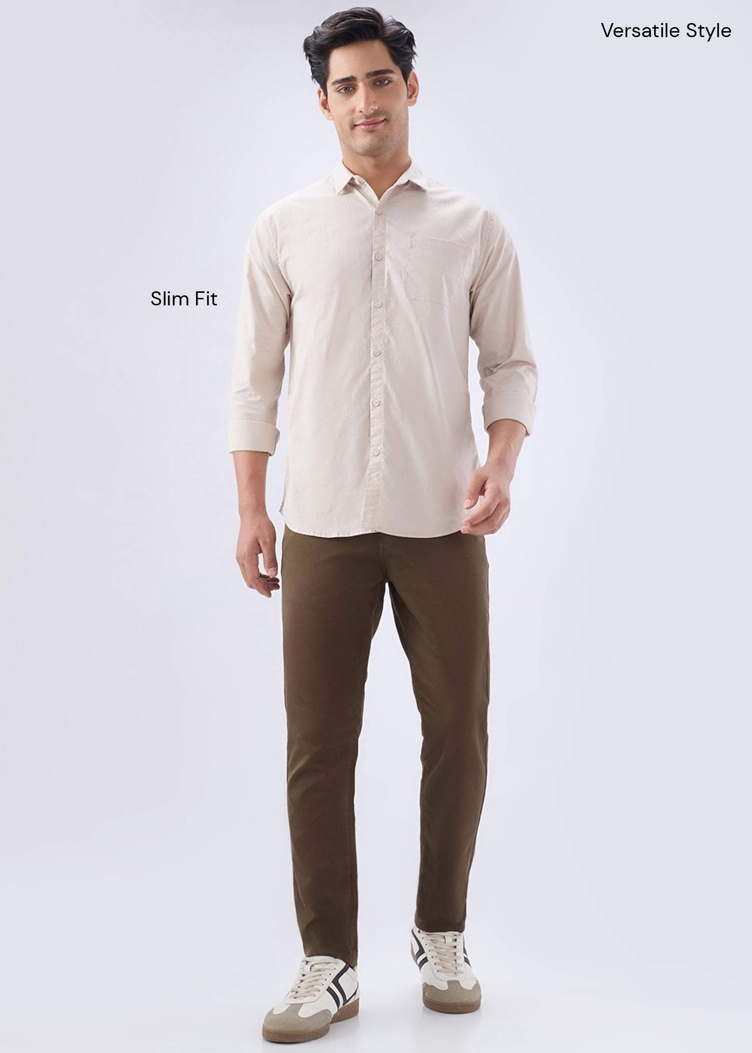 Munch Solid Full Sleeve Shirt