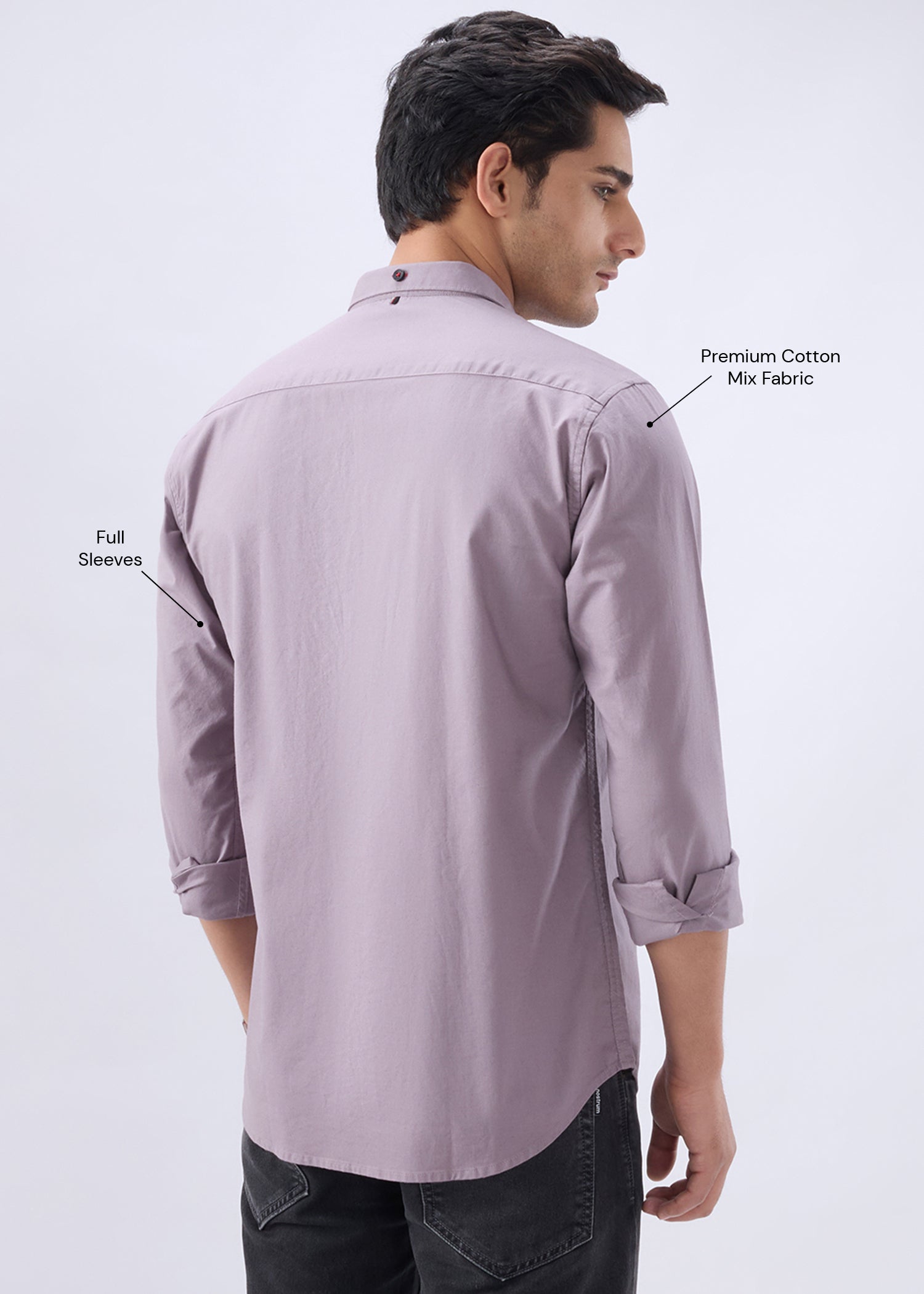 Munch Solid Full Sleeve Shirt