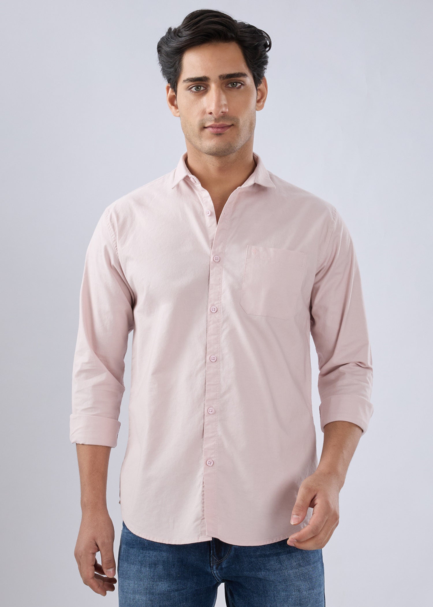 Munch Solid Full Sleeve Shirt