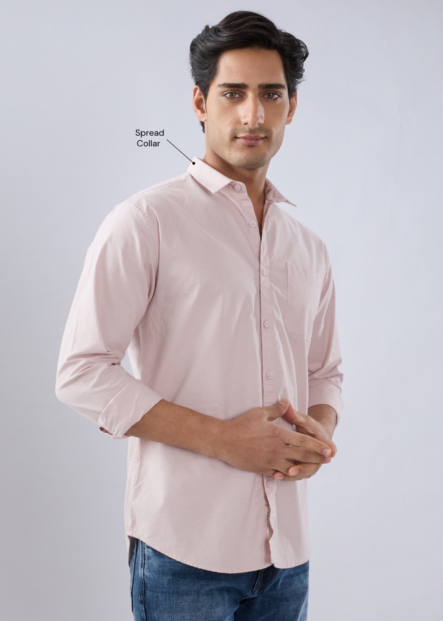 Munch Solid Full Sleeve Shirt
