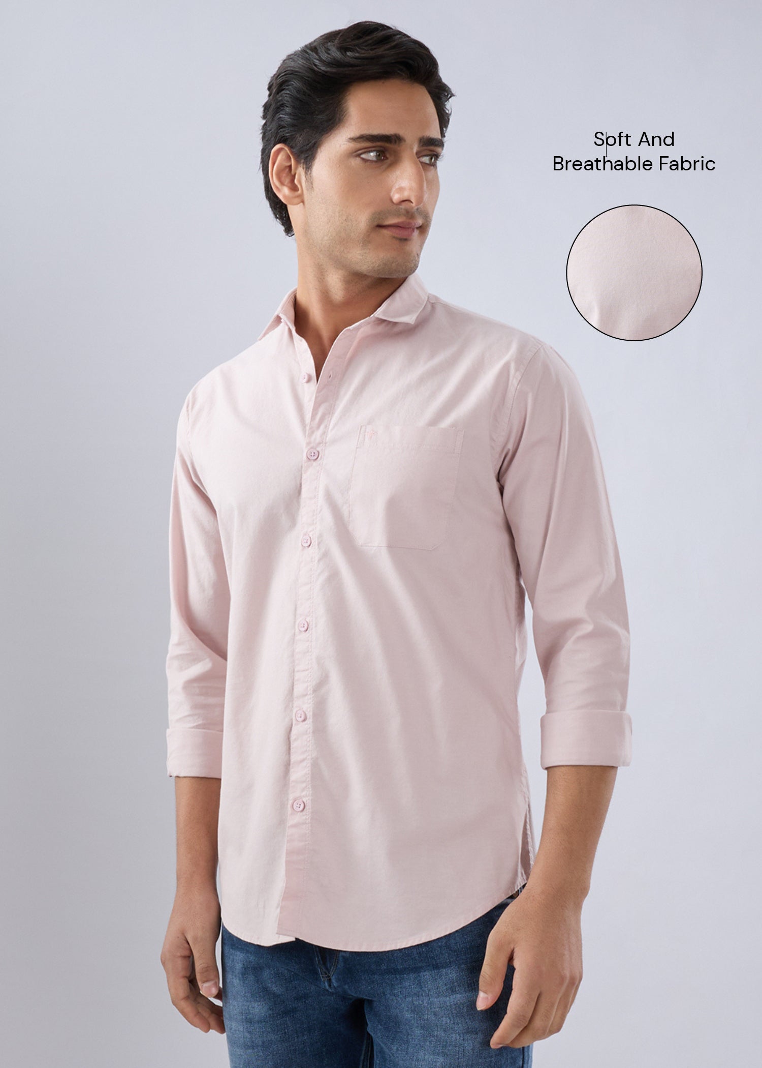 Munch Solid Full Sleeve Shirt