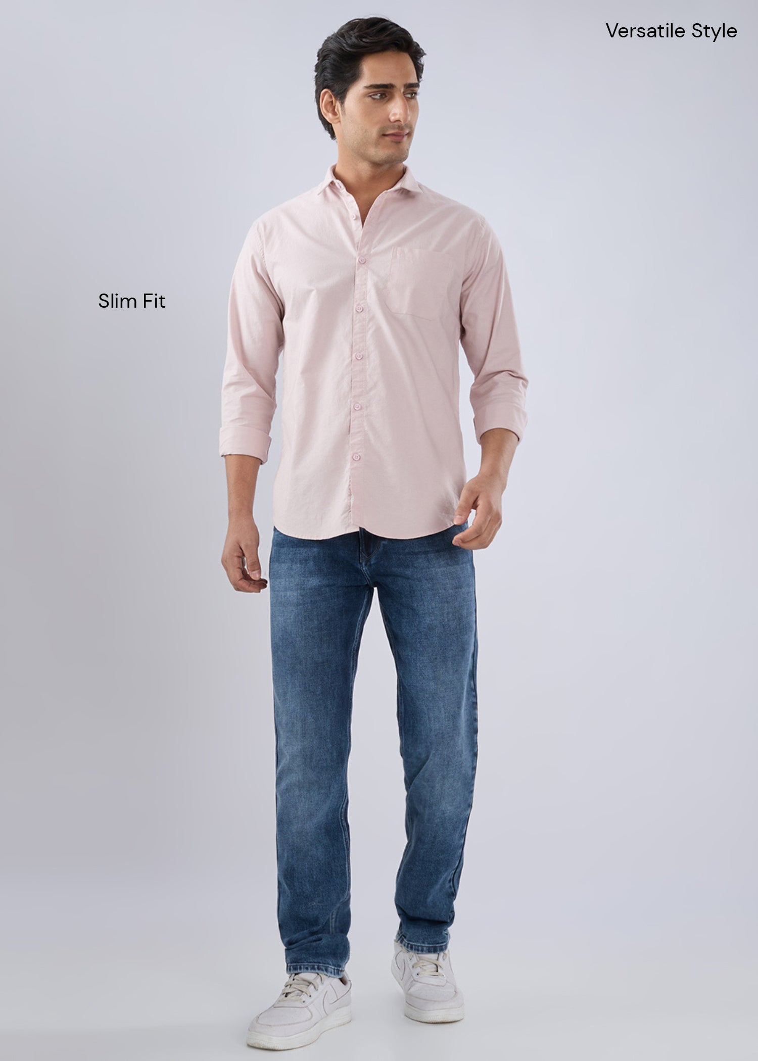 Munch Solid Full Sleeve Shirt