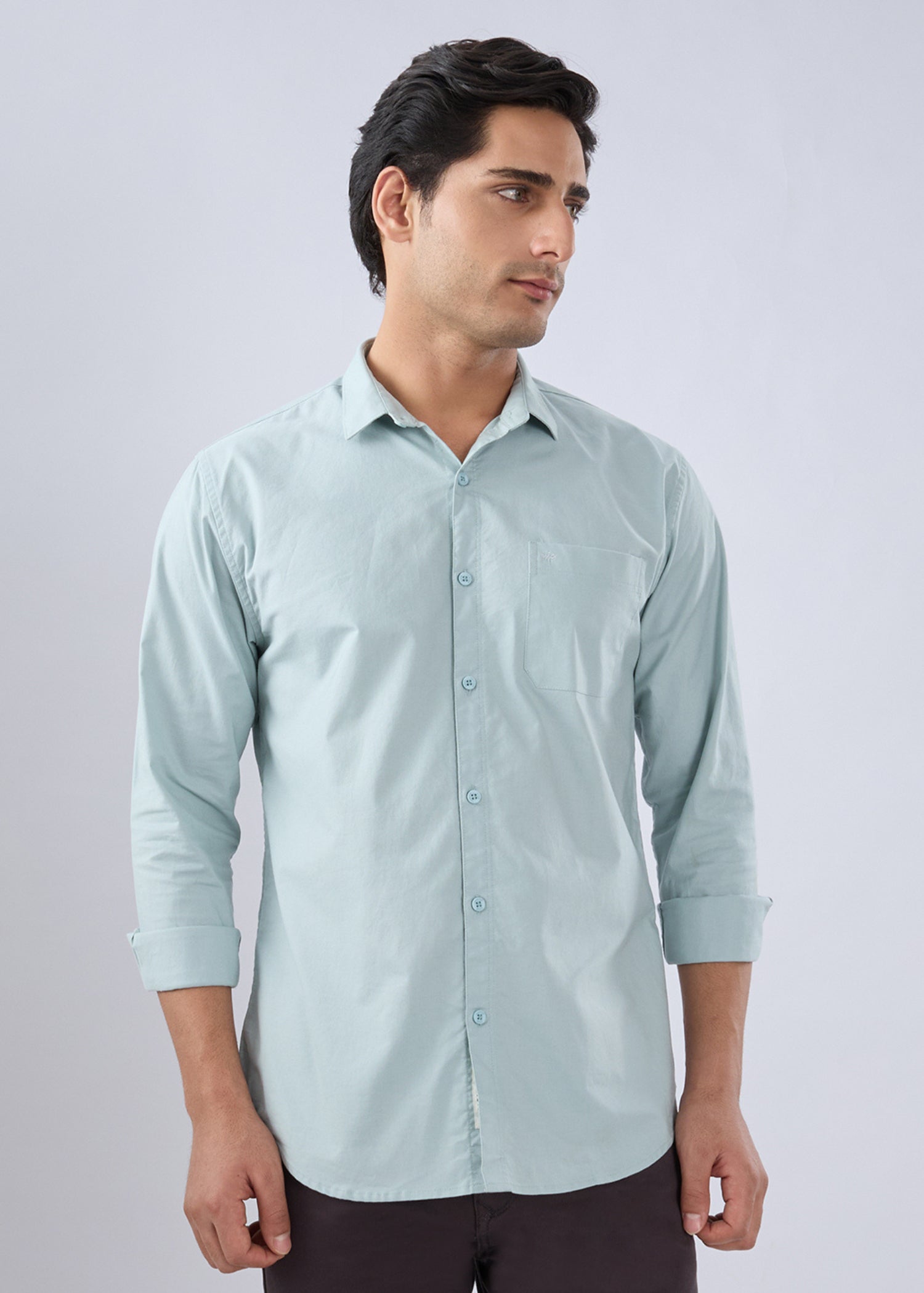 Munch Solid Full Sleeve Shirt