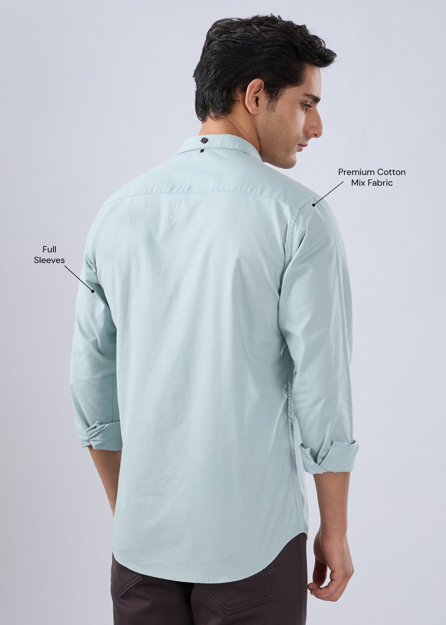 Munch Solid Full Sleeve Shirt
