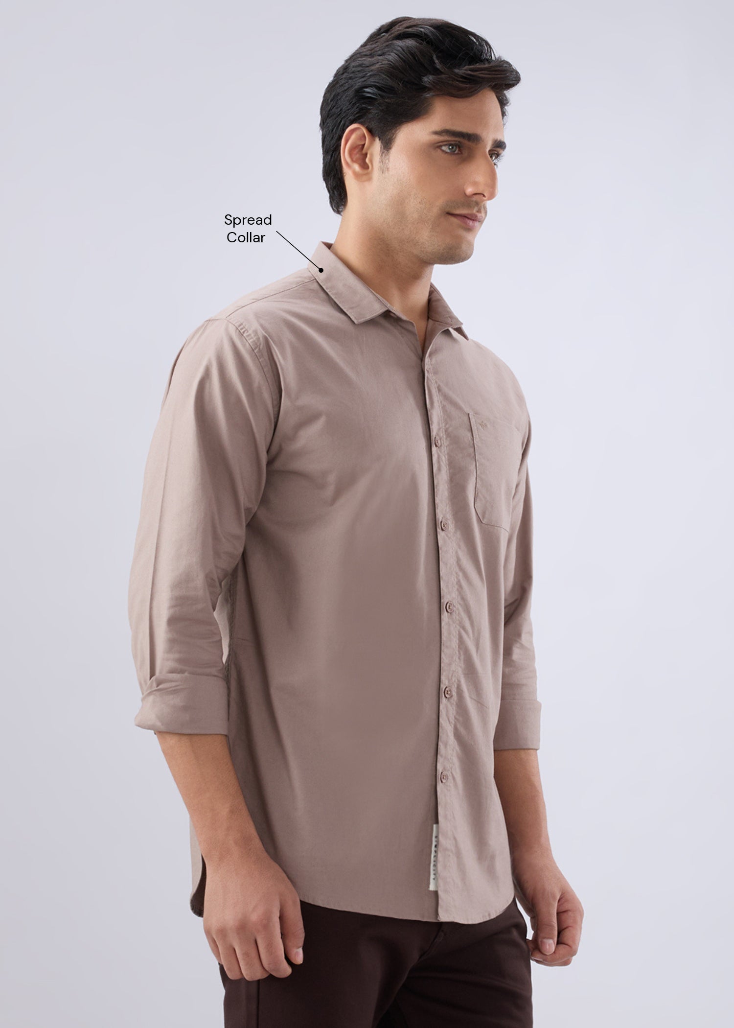 Munch Solid Full Sleeve Shirt