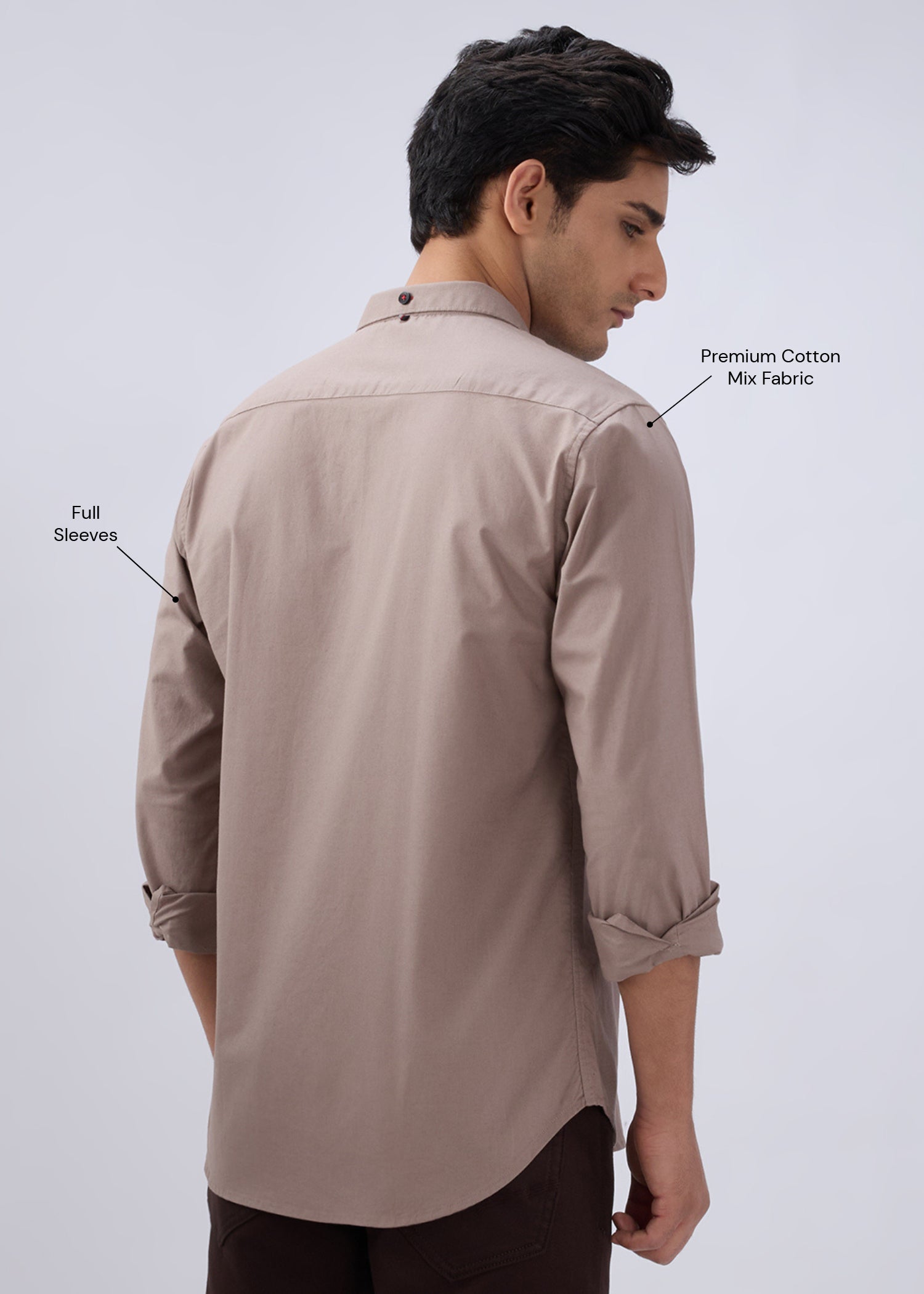 Munch Solid Full Sleeve Shirt