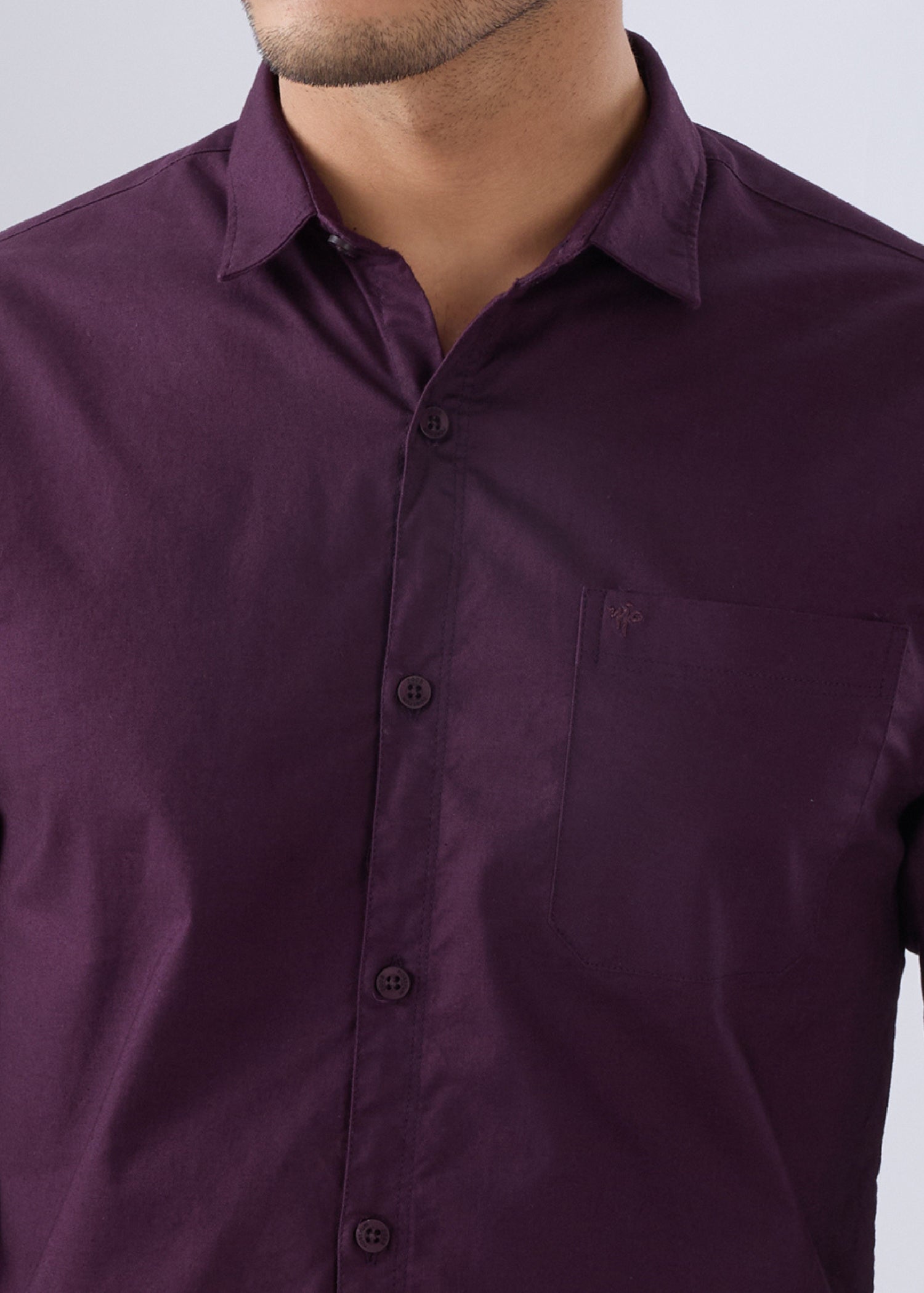 Munch Solid Full Sleeve Shirt