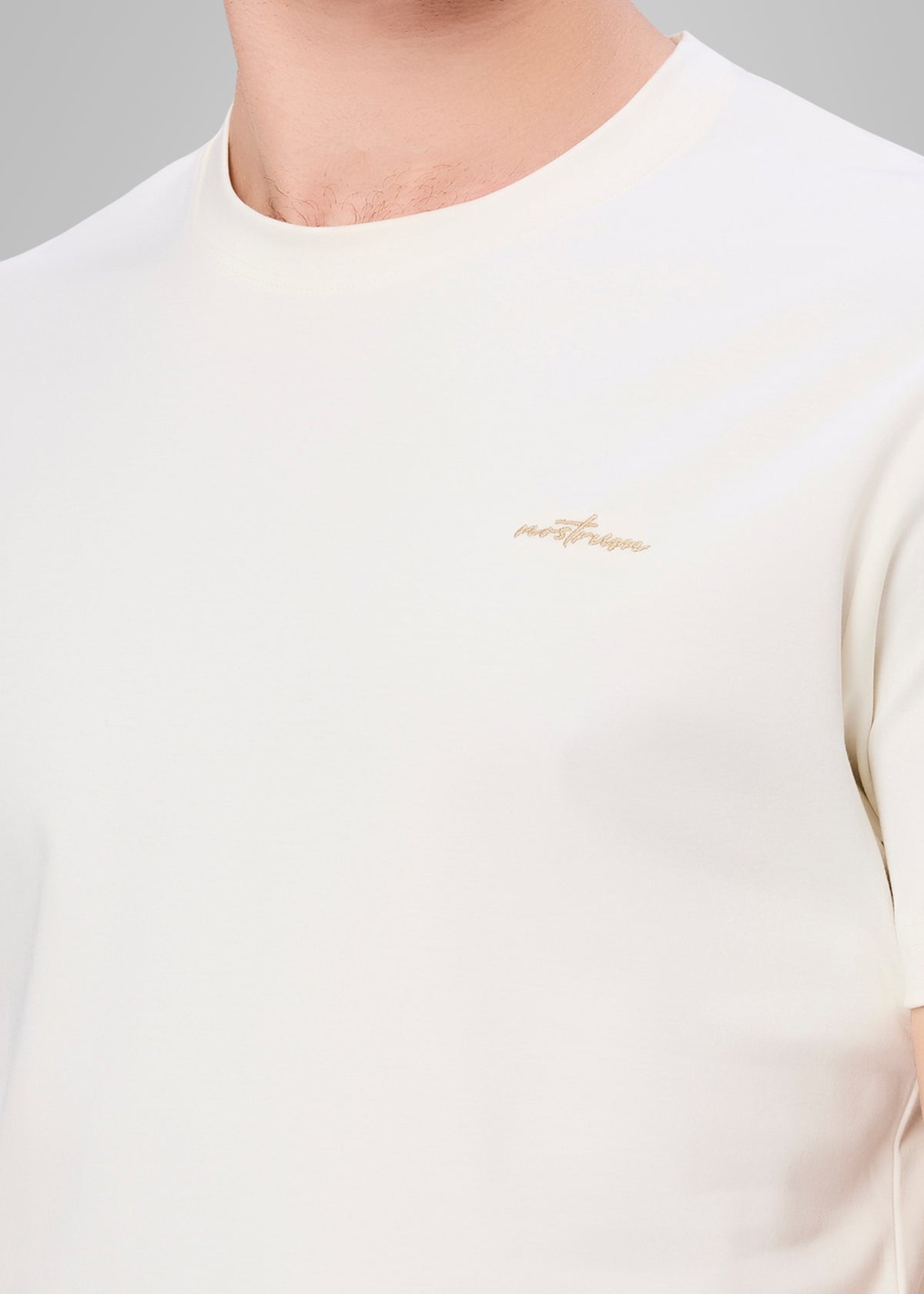 Mindgame Mercerized Cotton T-Shirt: White