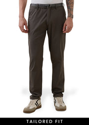 Morget Relaxed Fit Trouser: Dark Grey