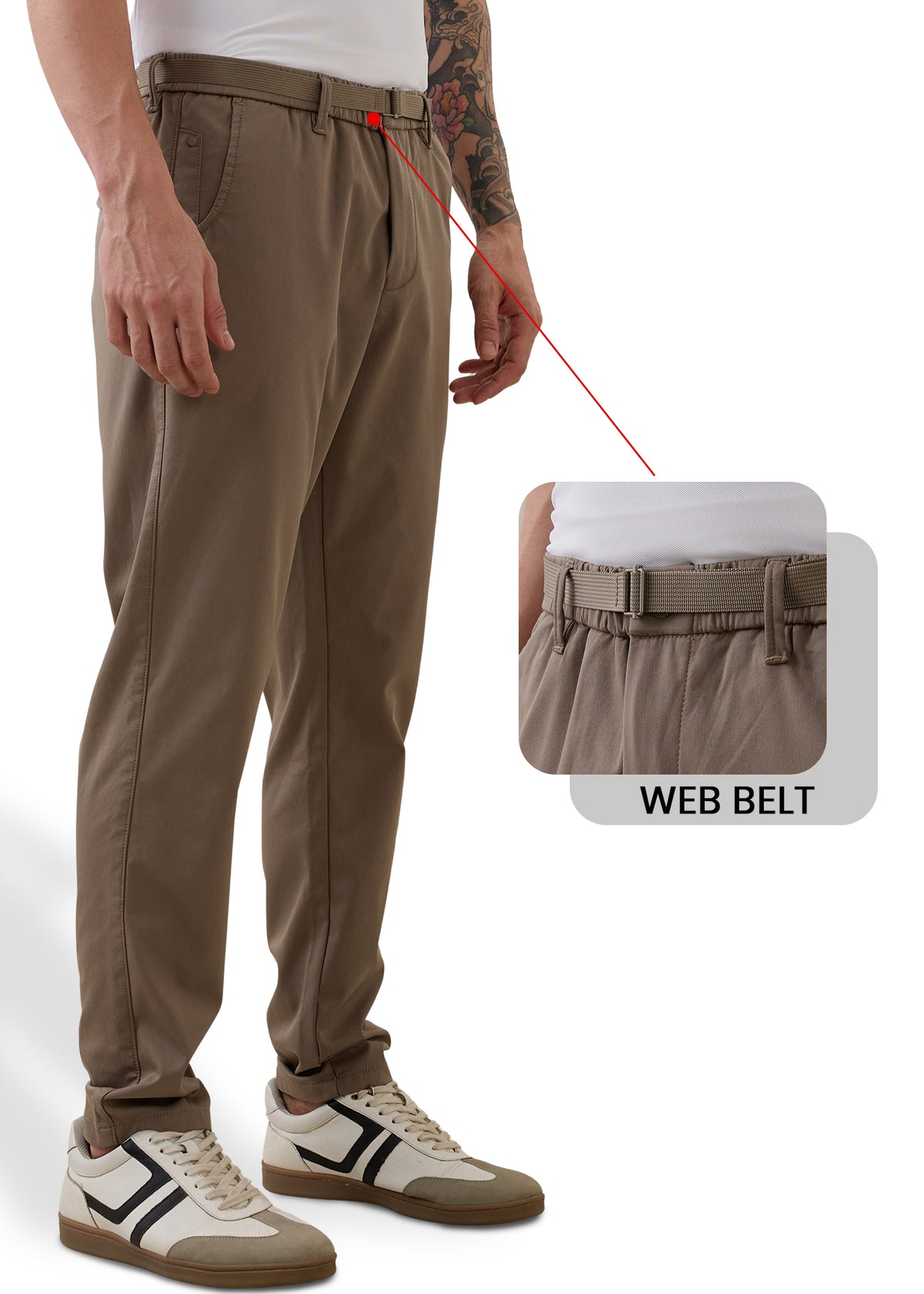Morget Relaxed Fit Trouser: Mouse