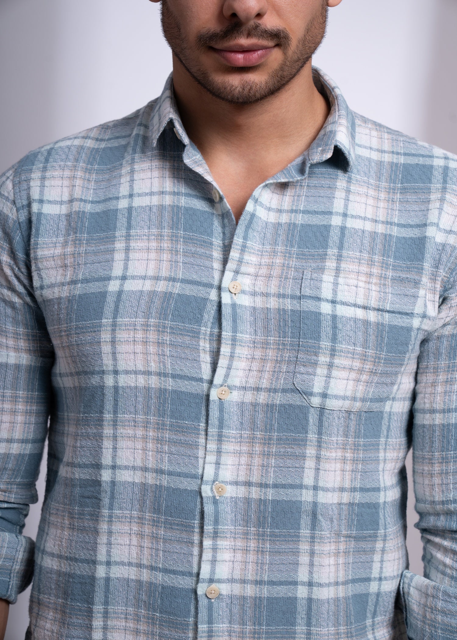 Novelty Full Sleeves Shirt for Men | Smart Casual Style