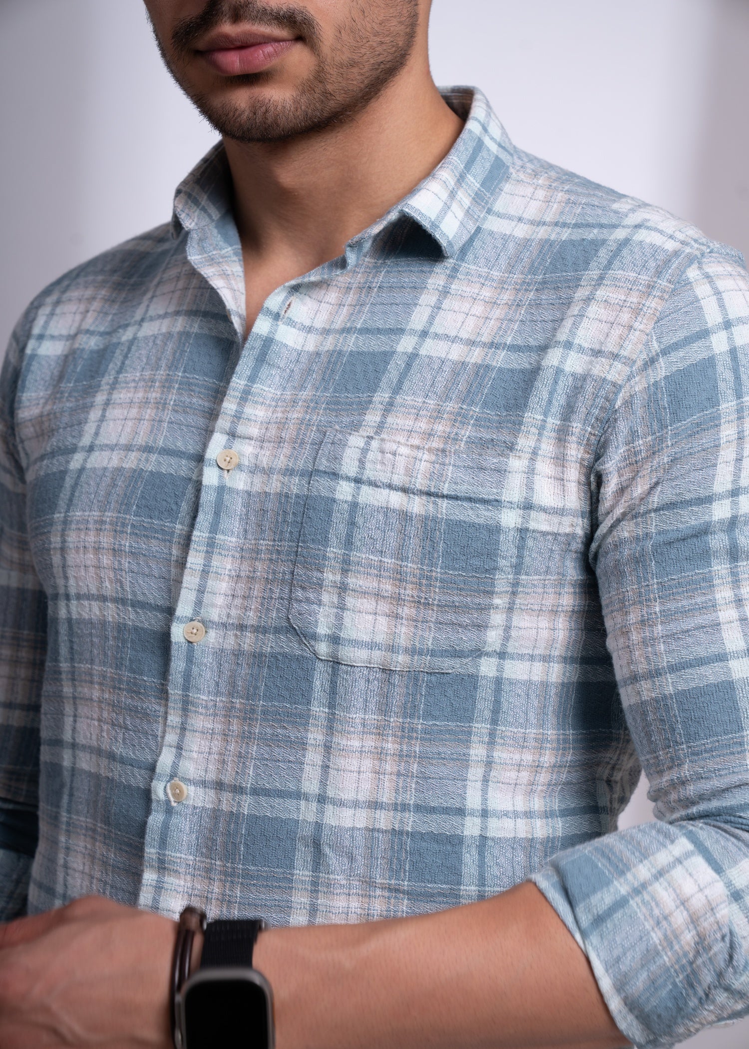 Novelty Full Sleeves Shirt for Men | Smart Casual Style