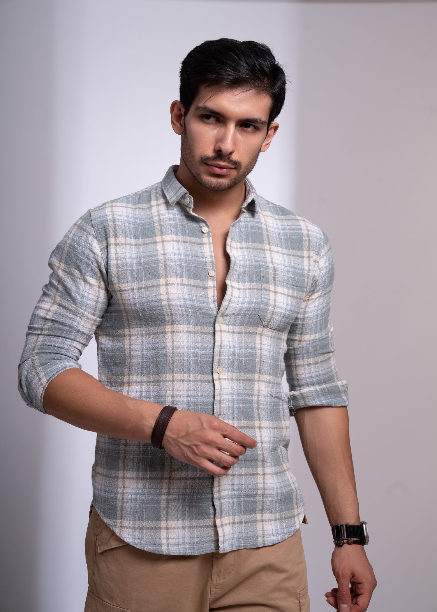 Novelty Full Sleeves Shirt for Men | Smart Casual Style