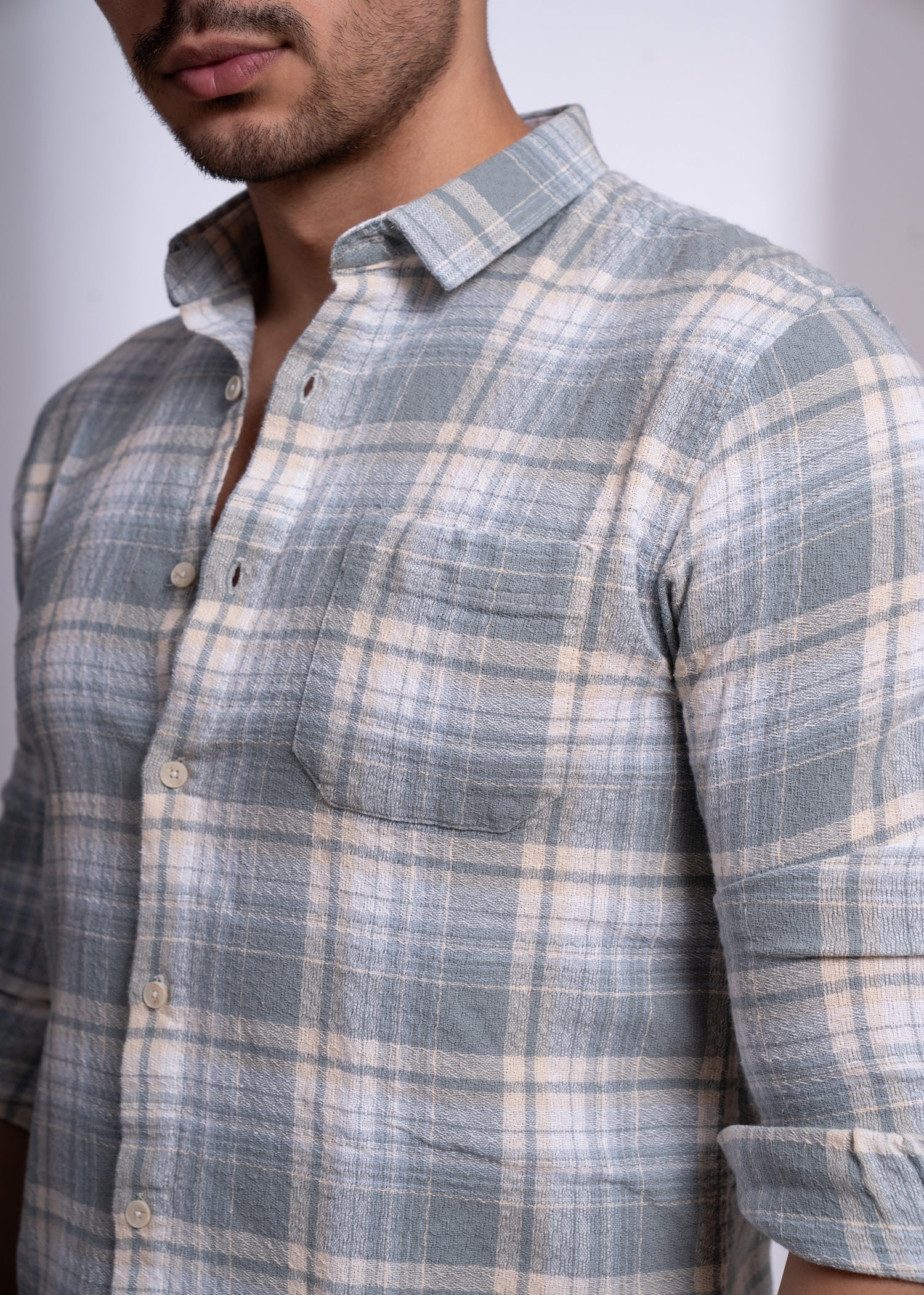 Novelty Full Sleeves Shirt for Men | Smart Casual Style