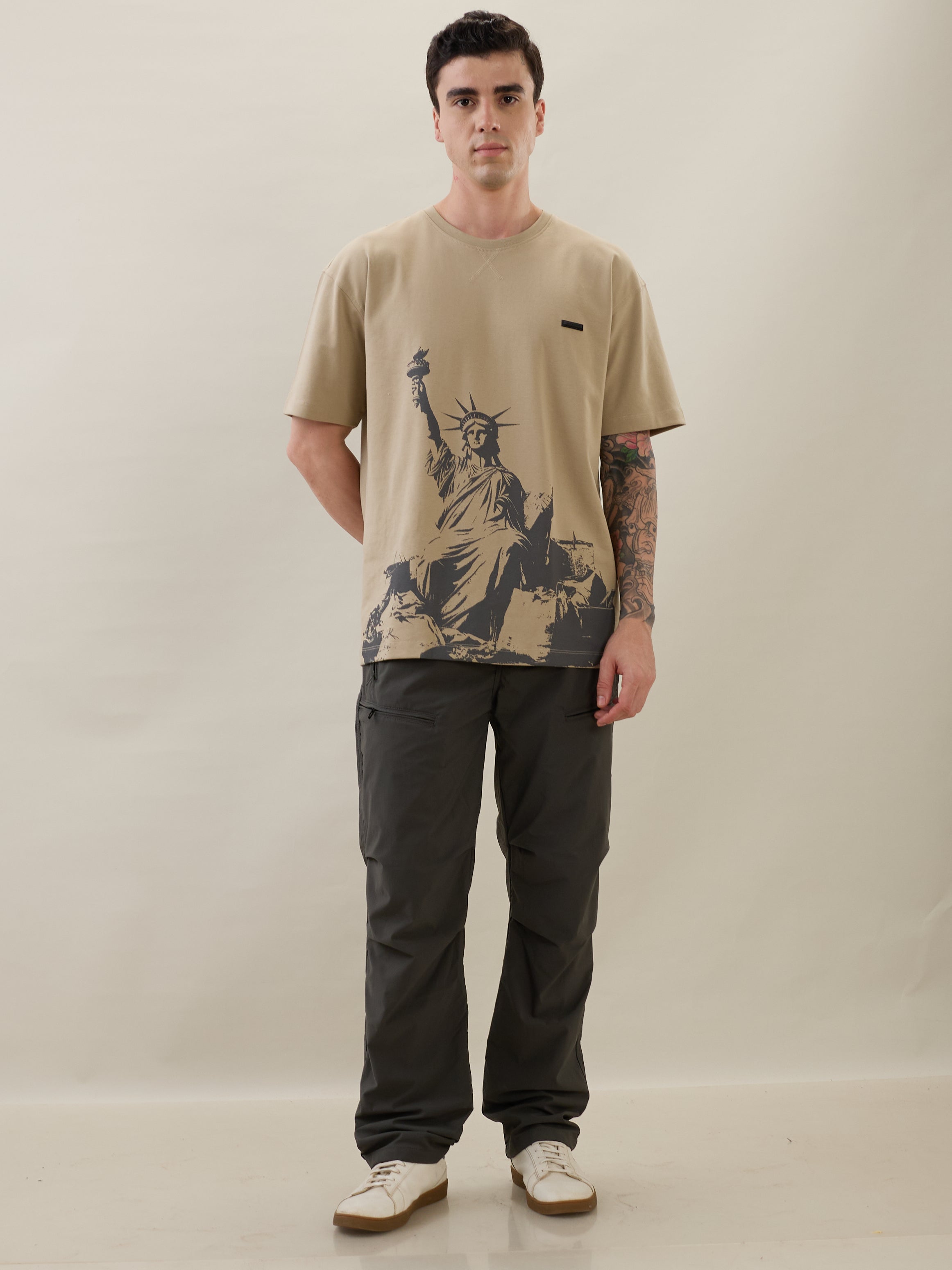 Grovill Polycotton Baggy Cargo