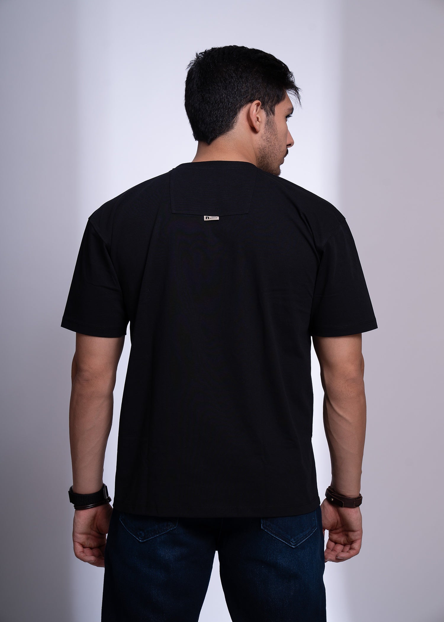 Oversized T-Shirt for Men | Ocean Print Streetwear Cotton Tee