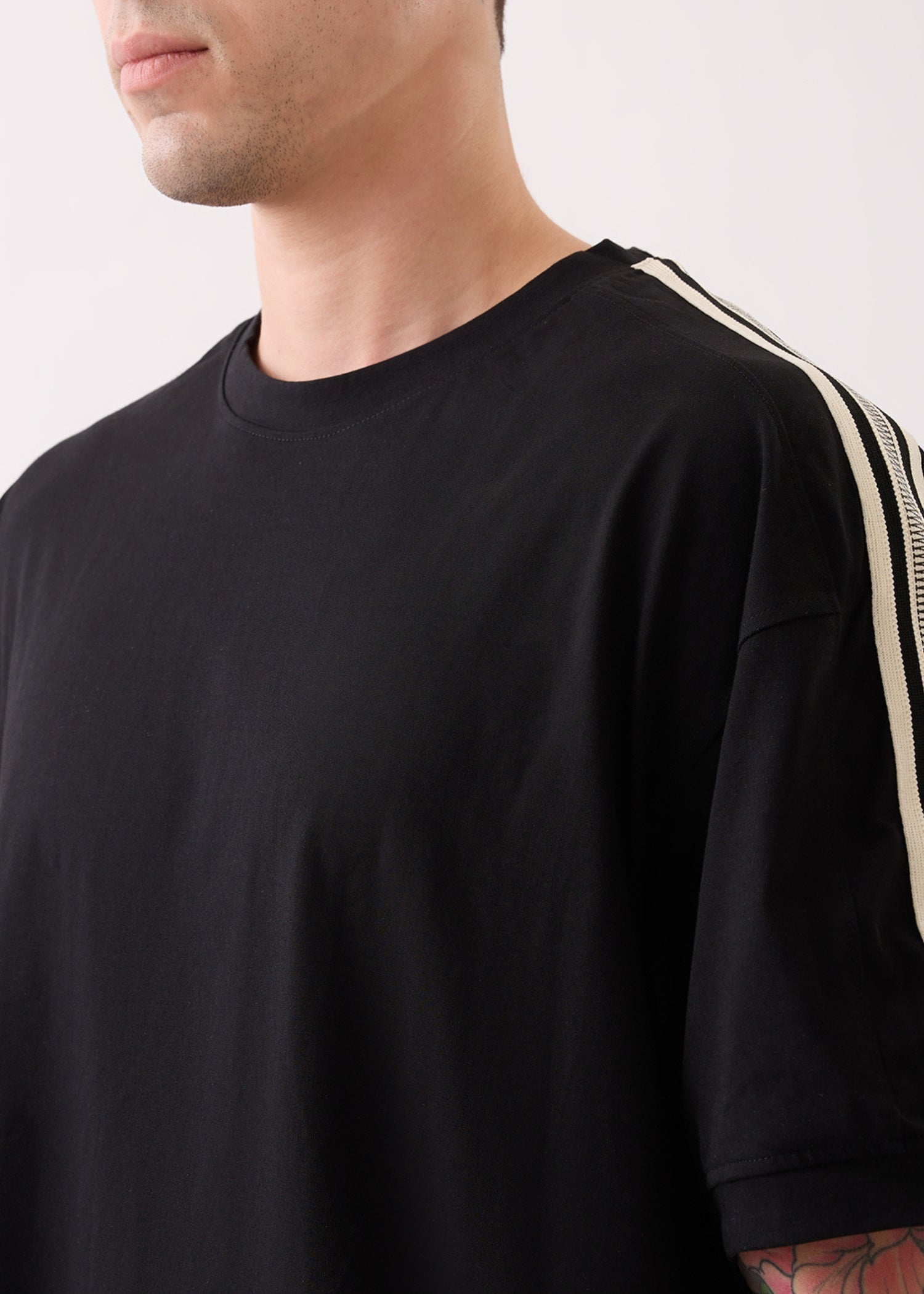 Fondent Oversized T-Shirt: Black