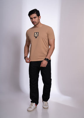 Risk Round Neck T-Shirt for Men | Bold & Trendy Casual Tee