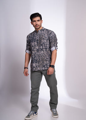 Printed Kurta for Men | Stylish Everyday Wear