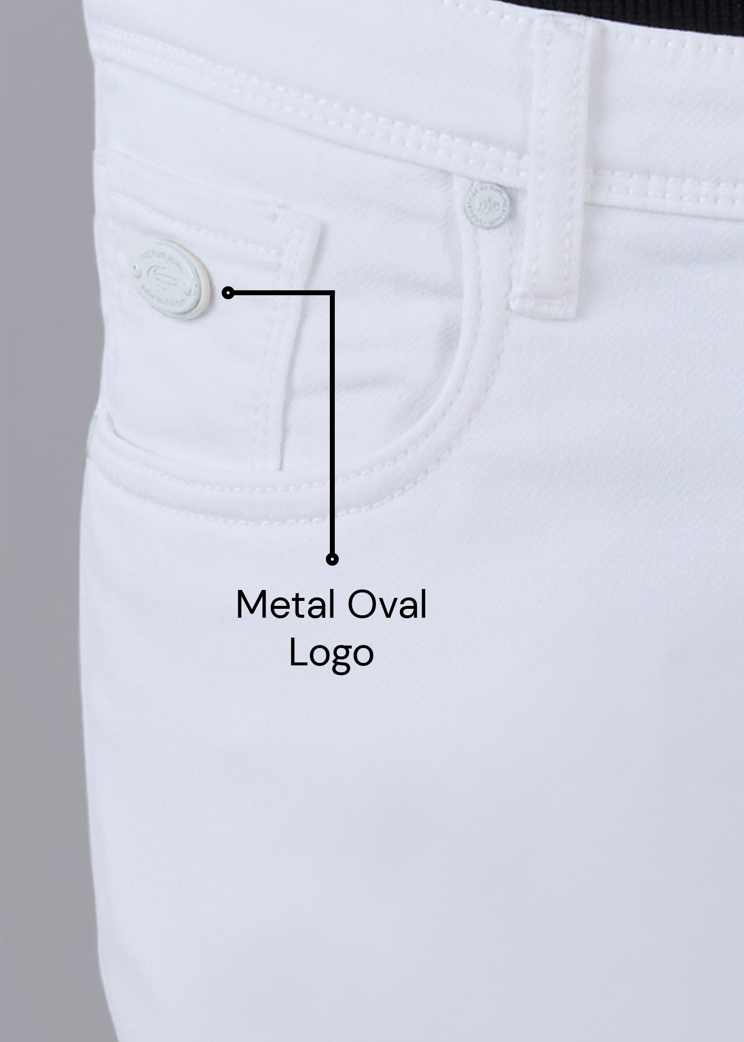 Stunner Solid Regular Fit Jeans: White