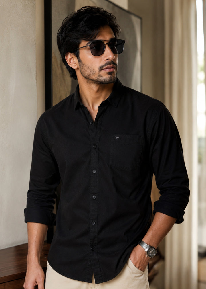 Thurman Solid Full Sleeve Shirt