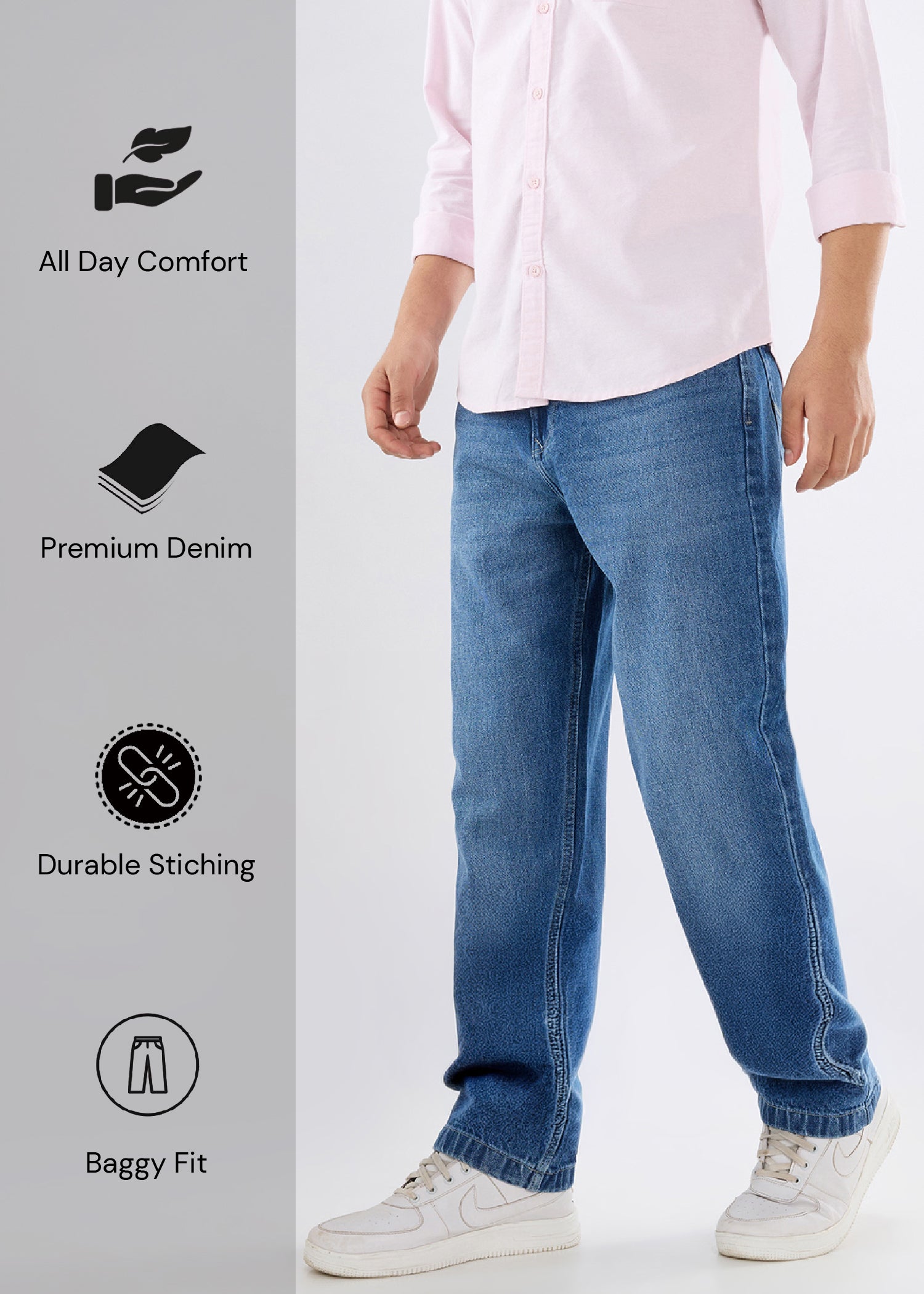 Tony B Baggy Denim Jeans