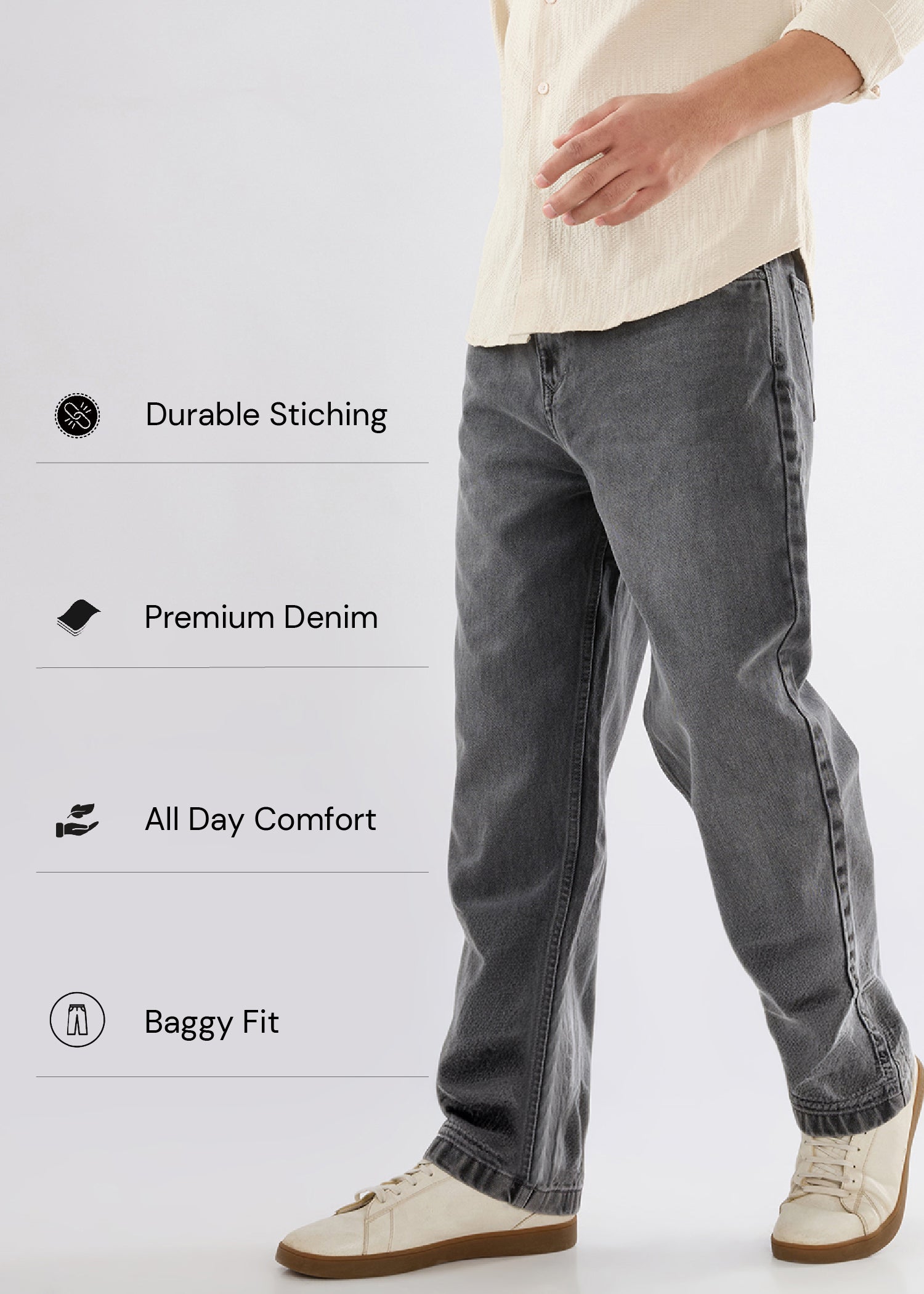 Tony D Baggy Denim Jeans