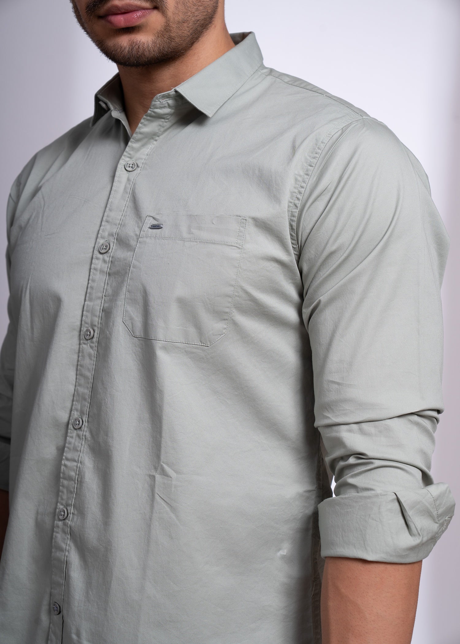 Turpin Solid Full Sleeve Shirt