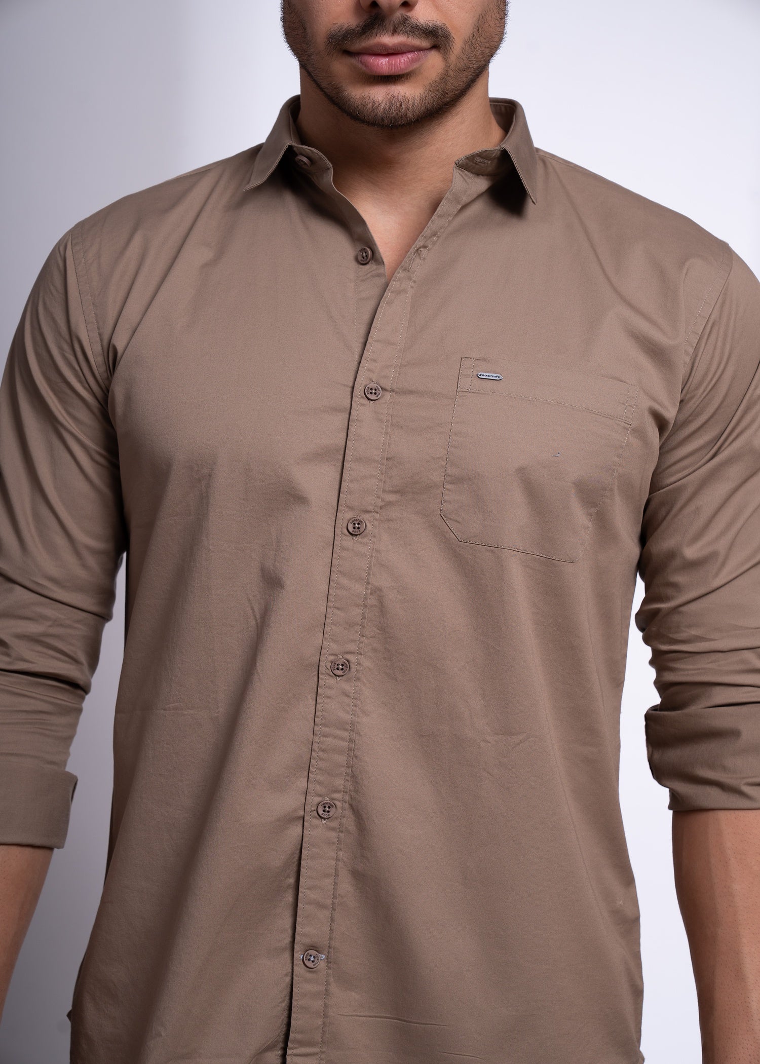 Turpin Solid Full Sleeve Shirt