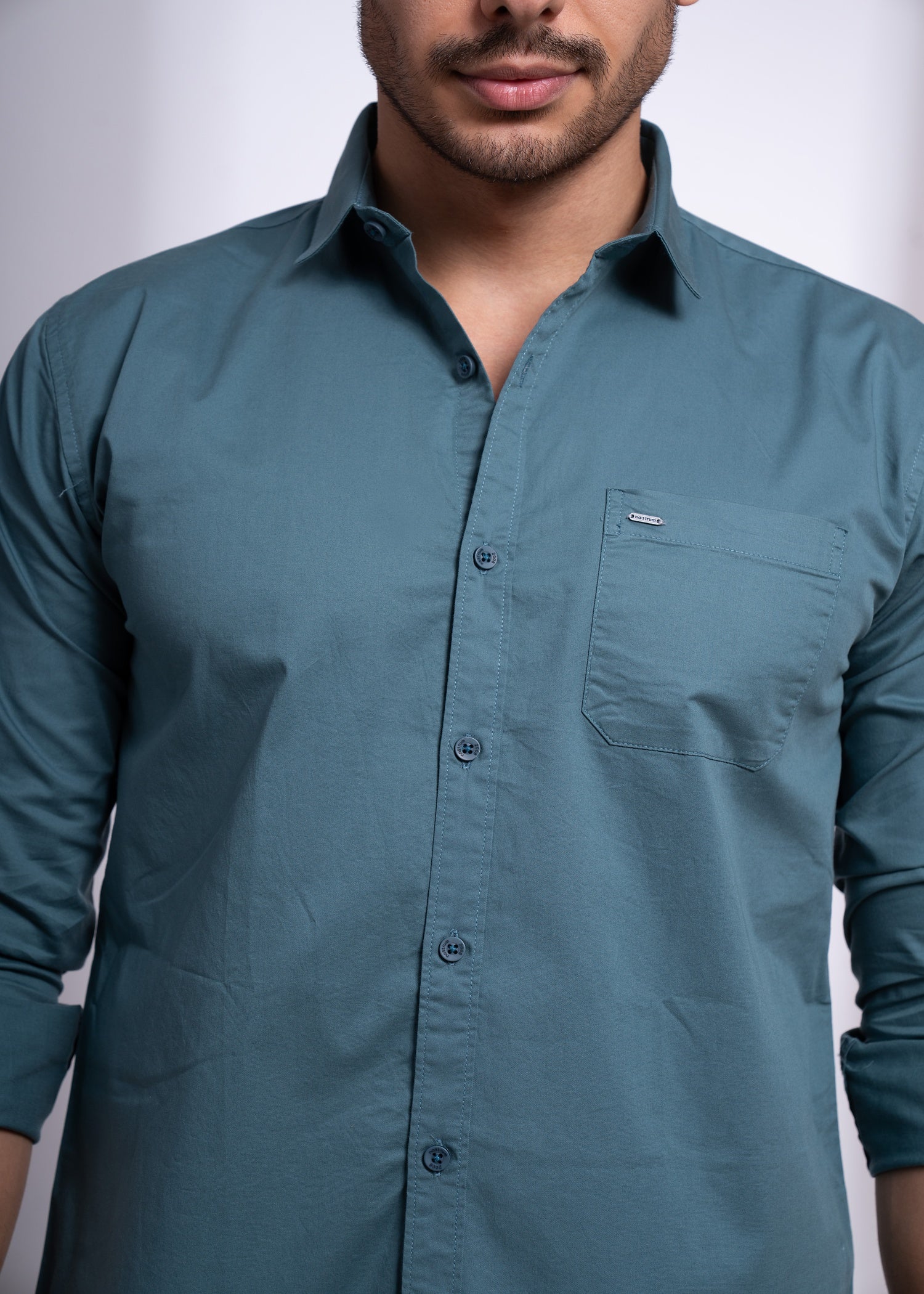 Turpin Solid Full Sleeve Shirt