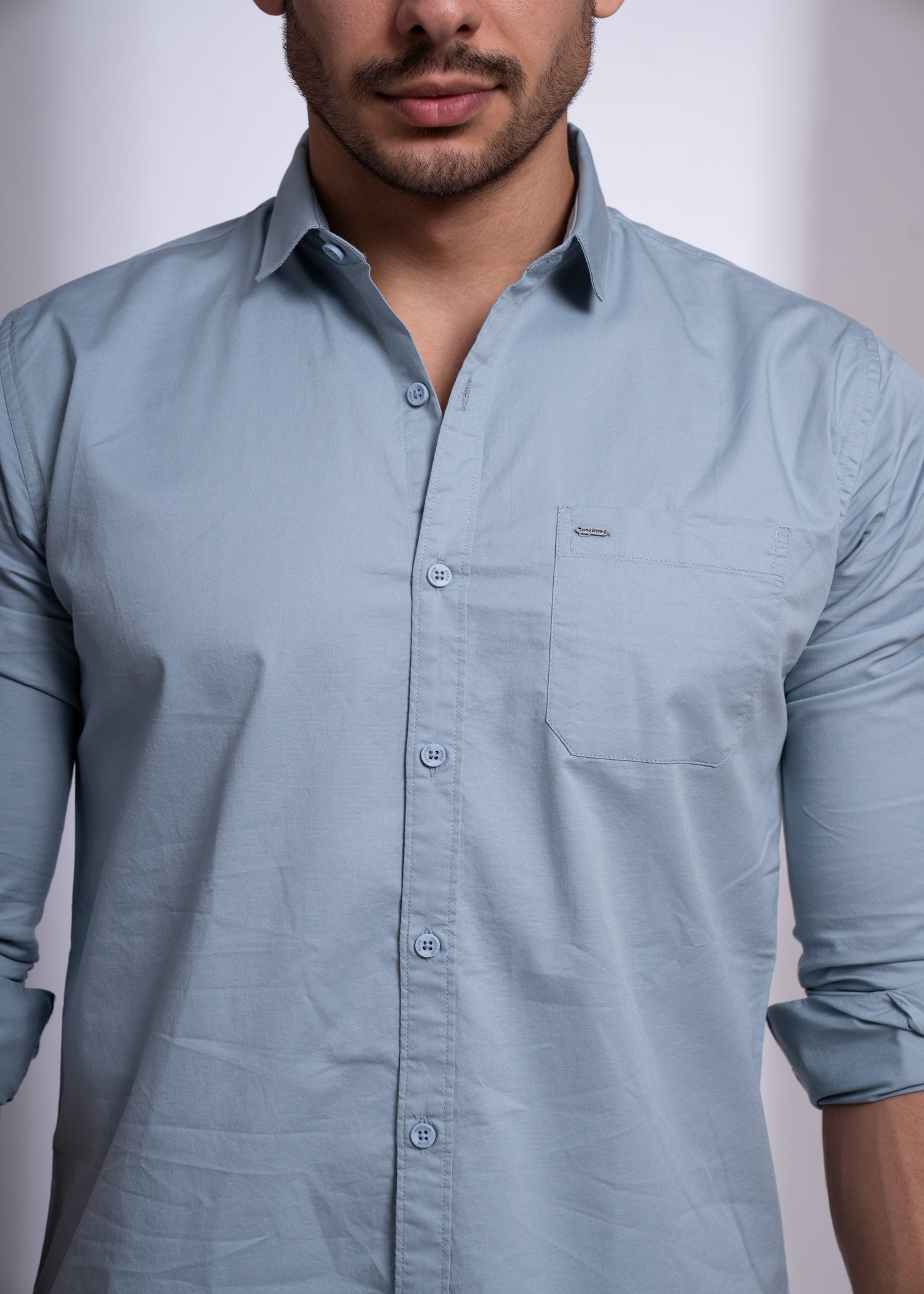 Turpin Solid Full Sleeve Shirt