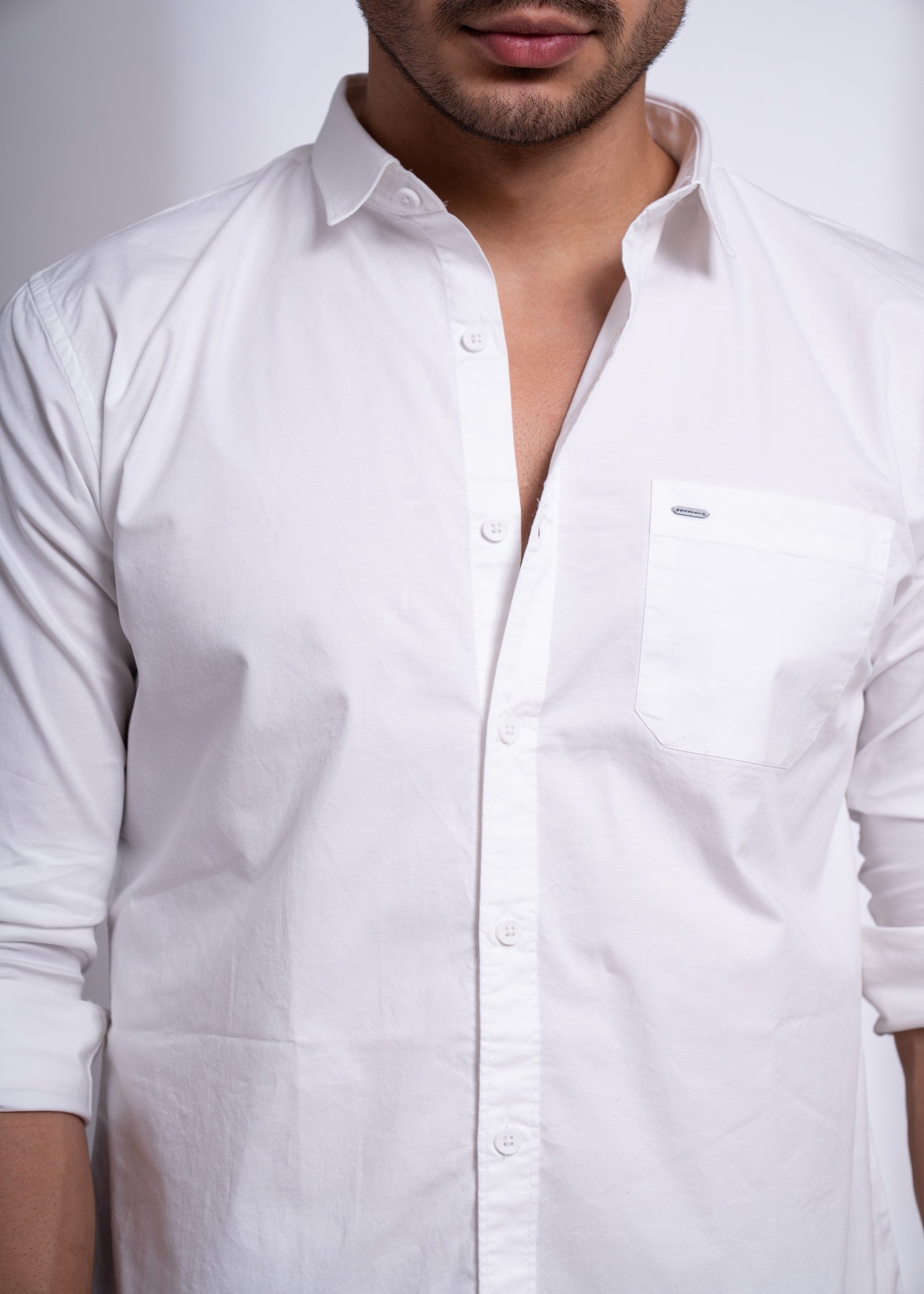 Turpin Solid Full Sleeve Shirt
