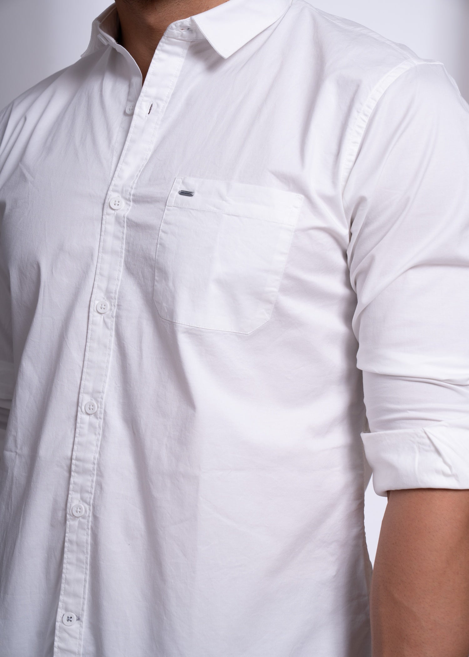 Turpin Solid Full Sleeve Shirt