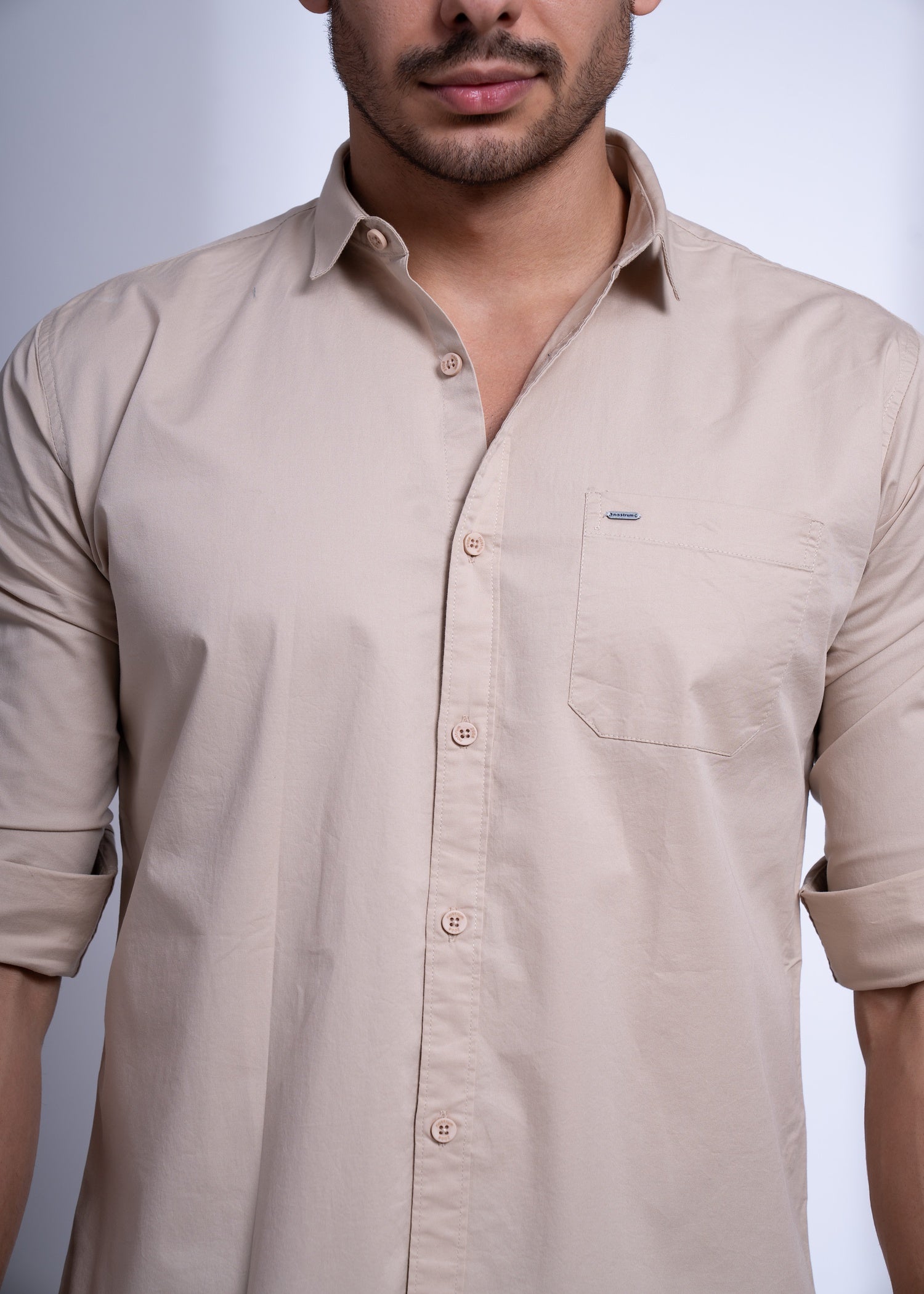 Turpin Solid Full Sleeve Shirt
