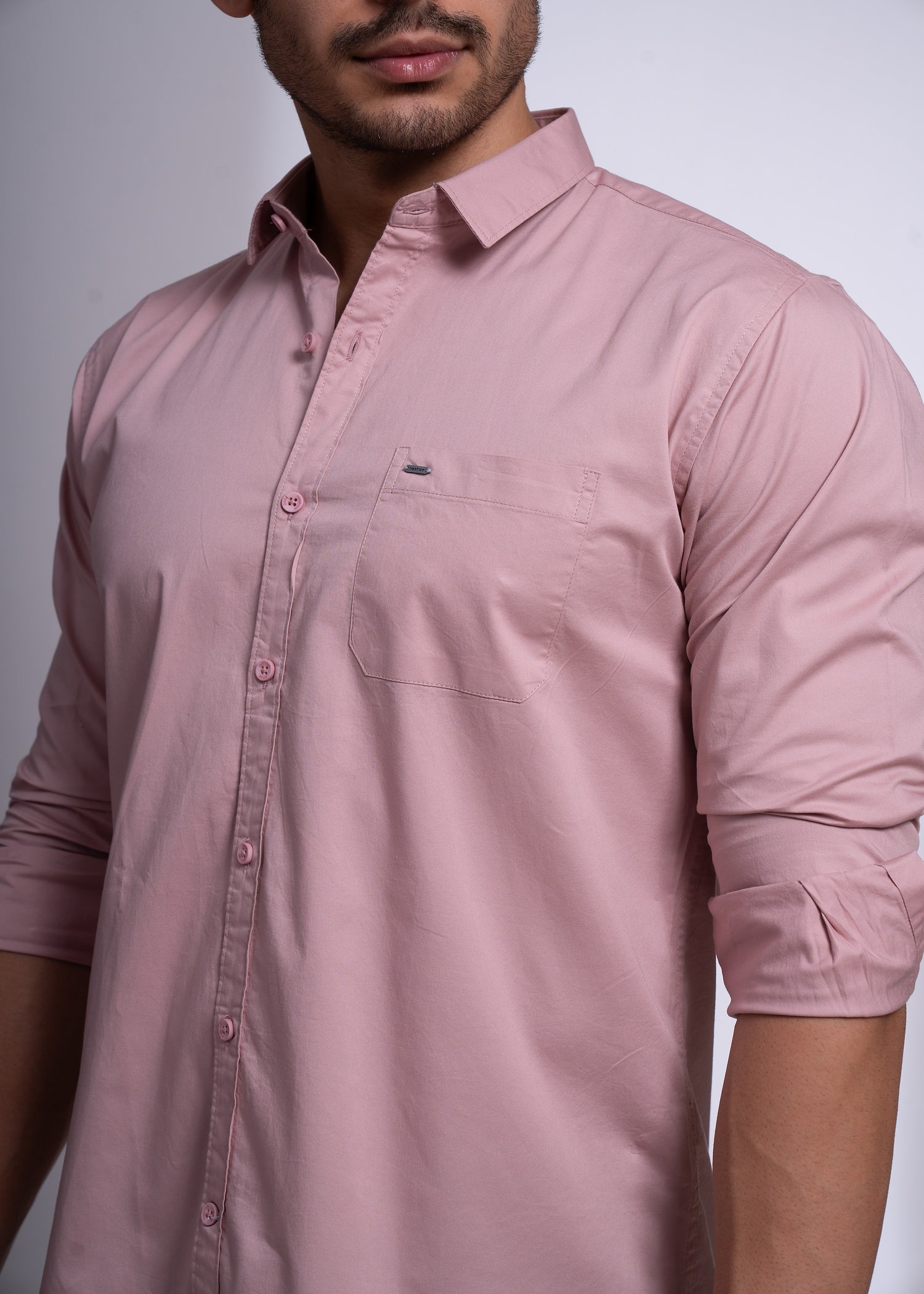 Turpin Solid Full Sleeve Shirt