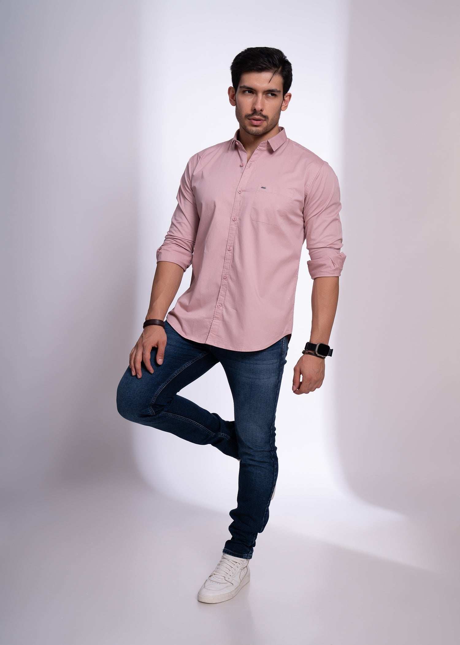 Turpin Solid Full Sleeve Shirt