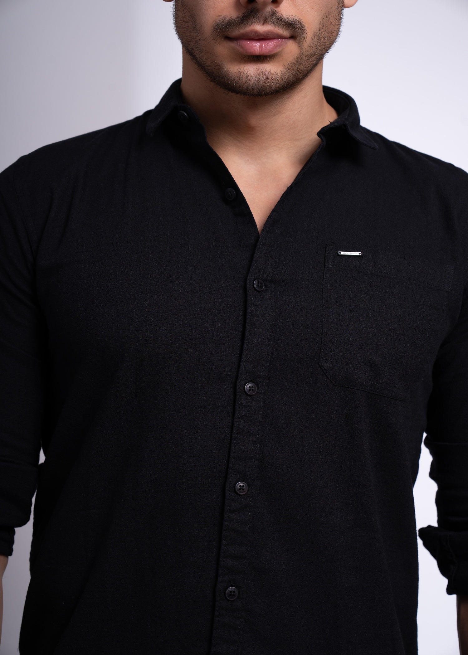 Turpin Solid Full Sleeve Shirt