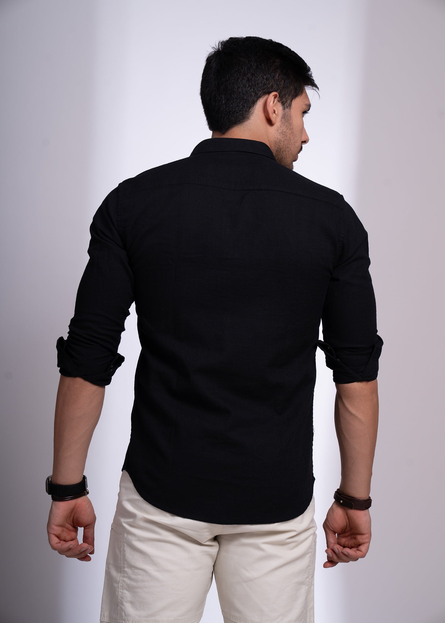 Turpin Solid Full Sleeve Shirt