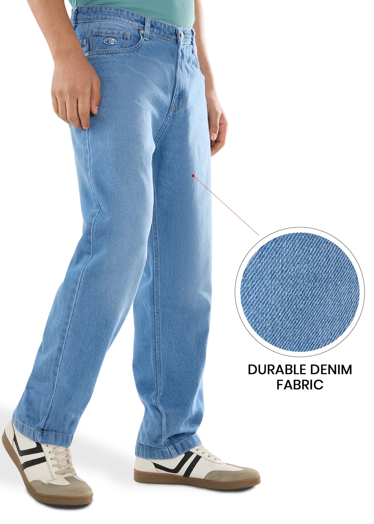 Tony C Cotton Baggy Denim Jeans